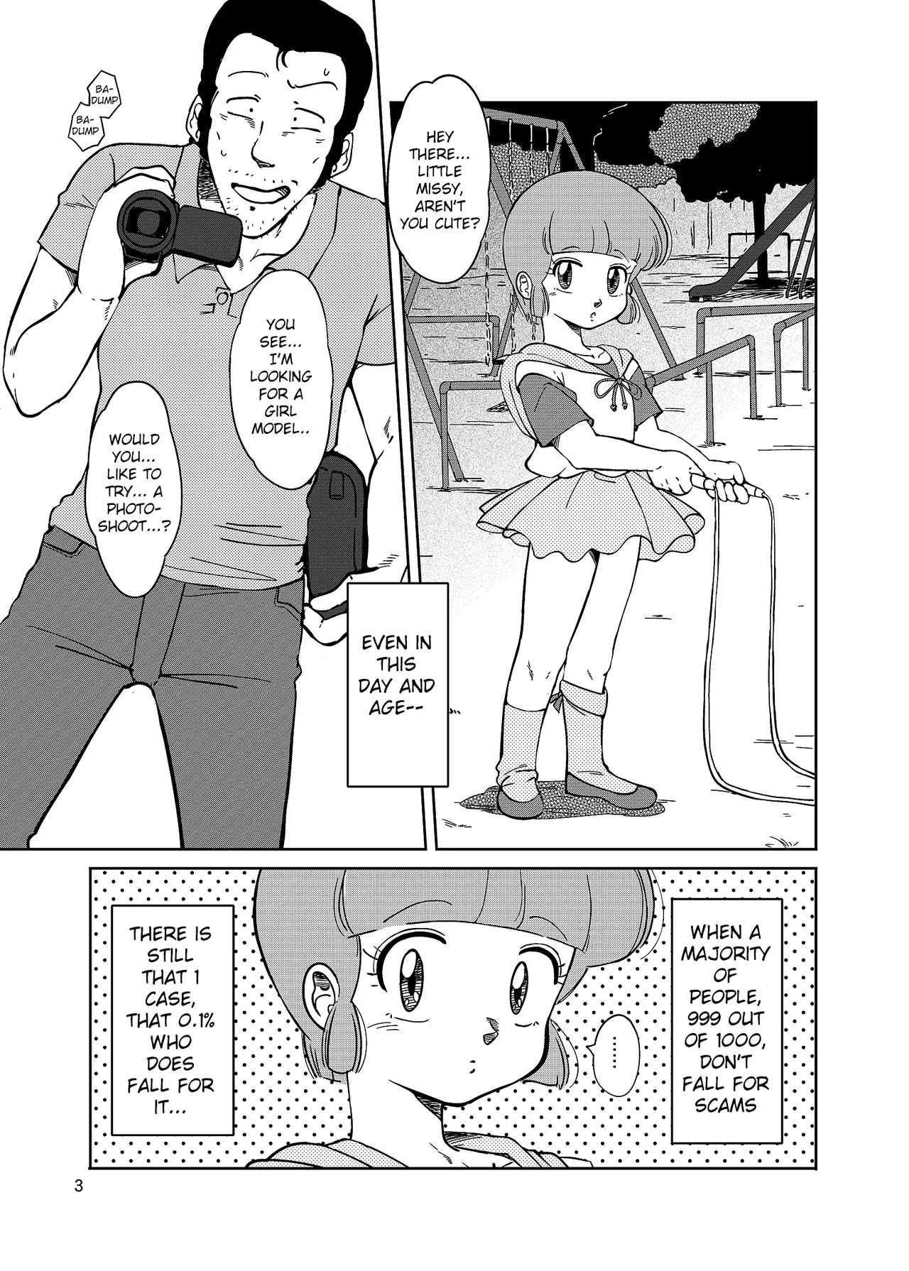 Street Corner Magical Girls page 3 full