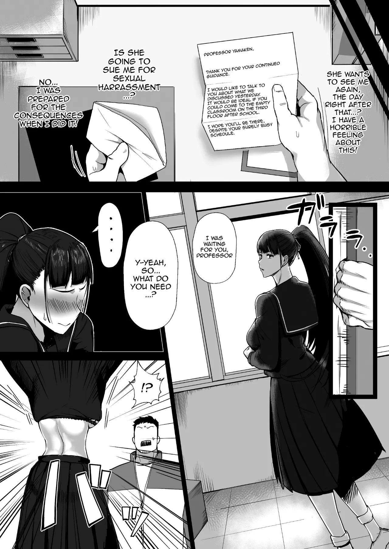 Kimajime na Yuutousei wa, Sensei dake no Mesu ni Naritai. page 8 full