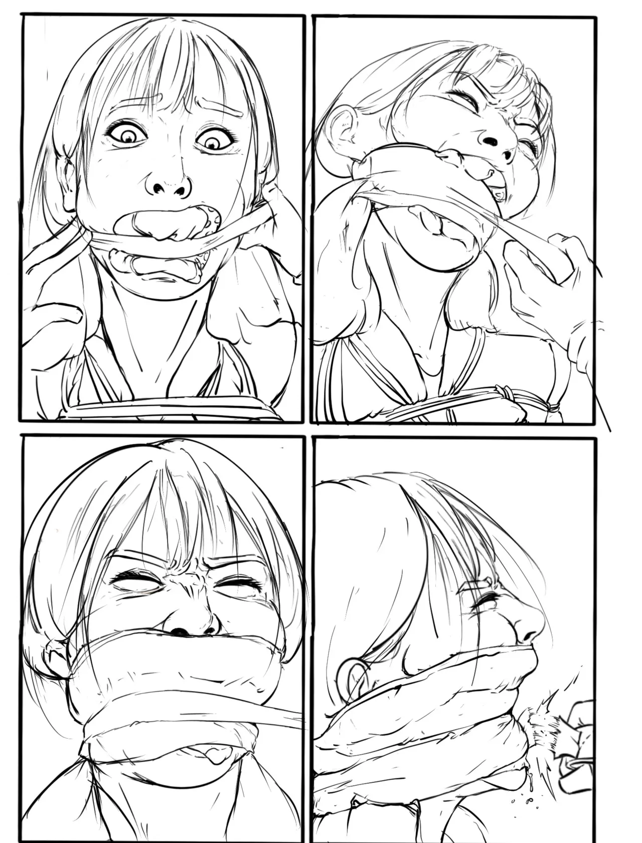 Bondage Short Manga comic page 7 full