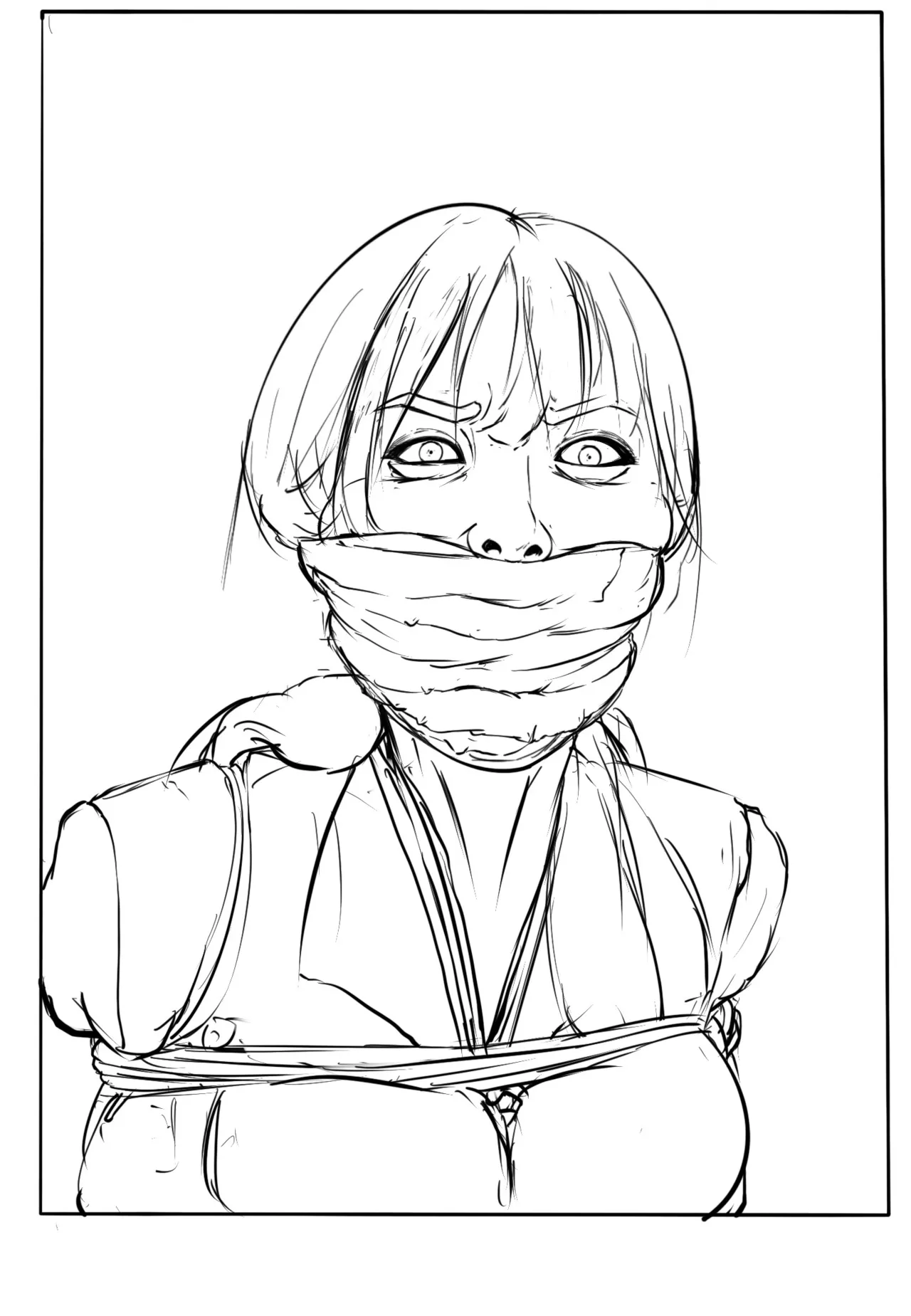 Bondage Short Manga comic page 8 full