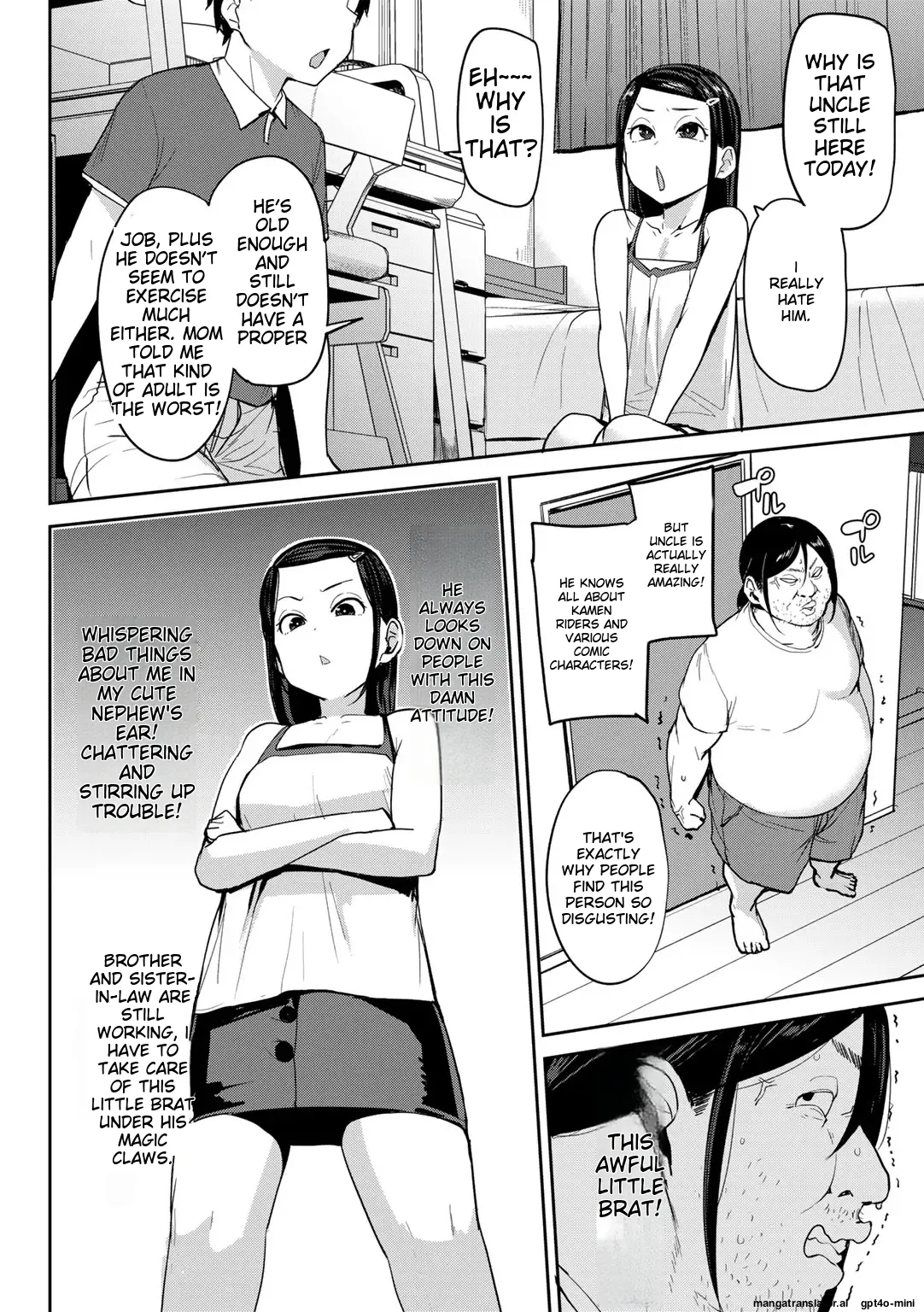 Oikko no Girlfriend o Wakaraseta Ken_关于外甥女朋友的教育方法_ 1-4 page 3 full