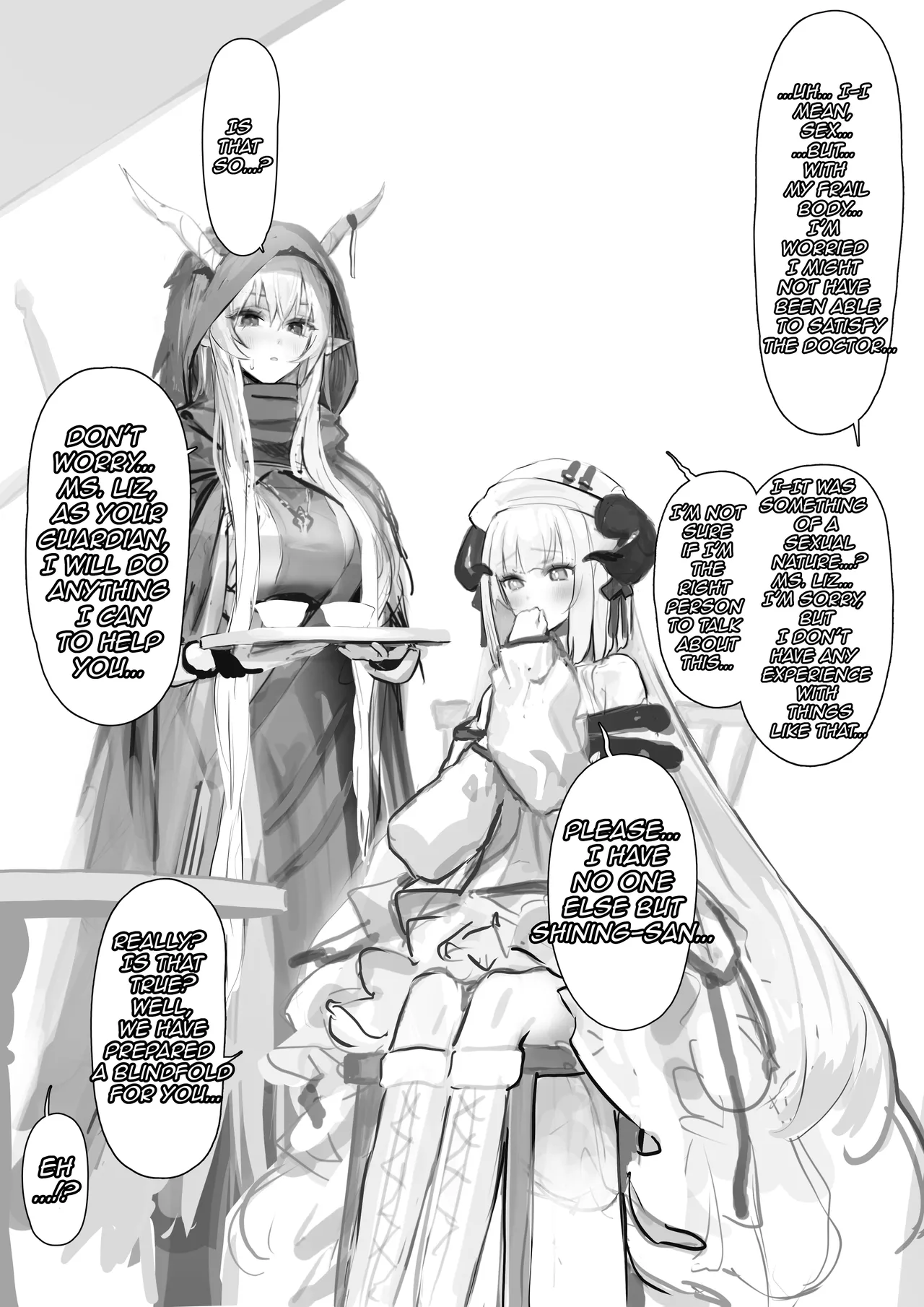 Shining & Nightingale Migawari Ecchi page 4 full