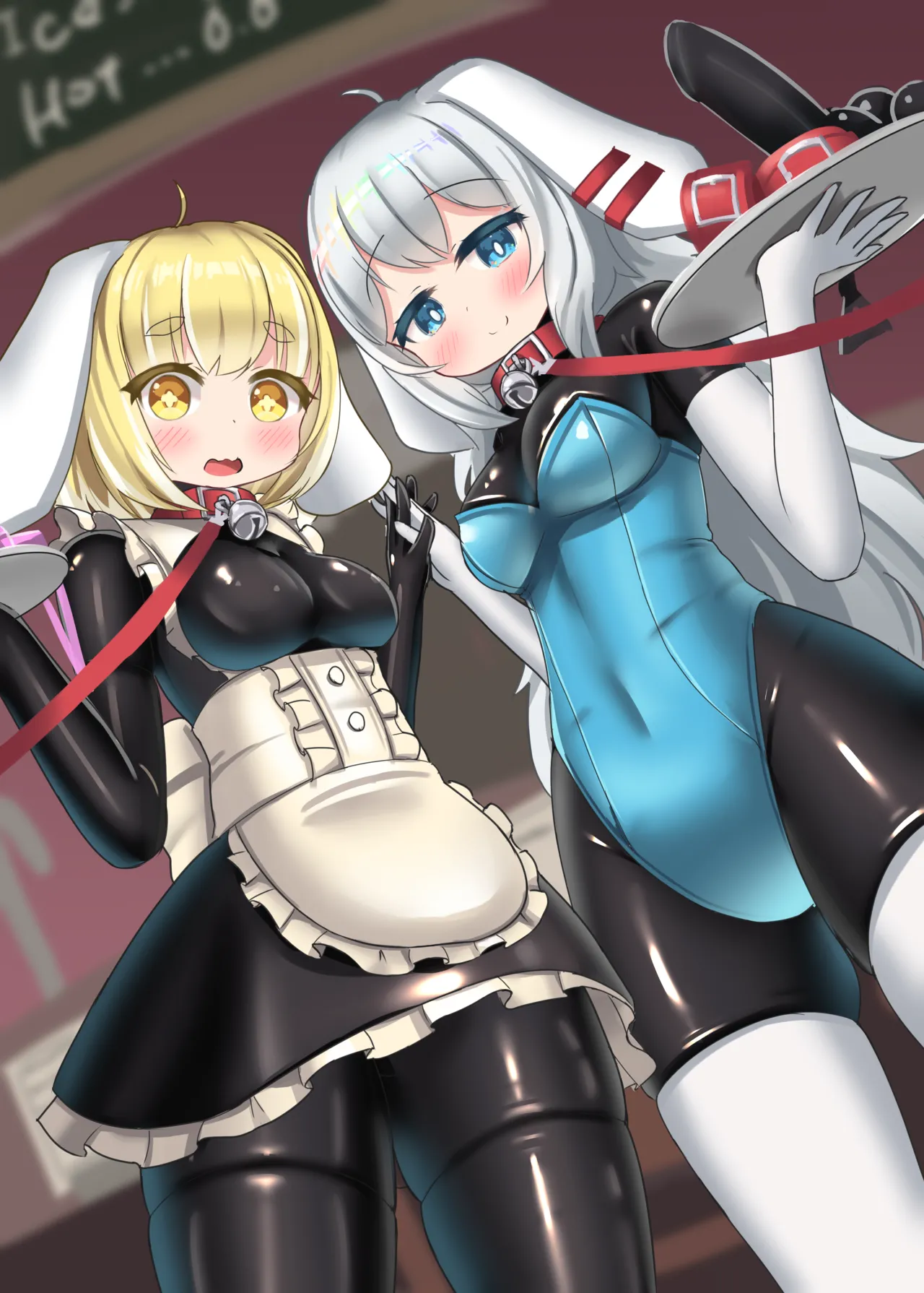 Raba kafe no ura jijo!? Usakko ga kosoku sarete semerareru irasuto hon page 3 full