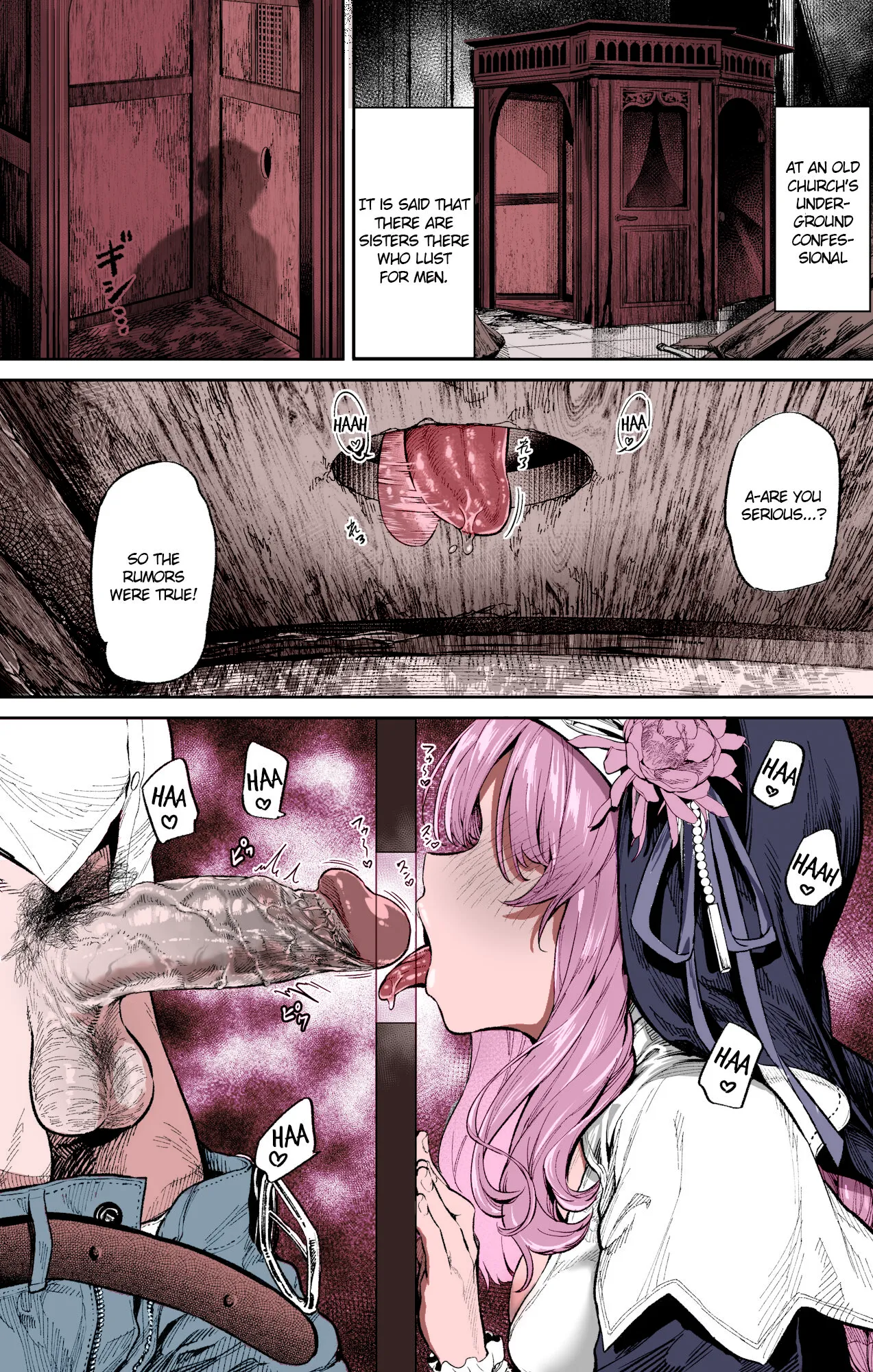 Zangeshitsu no Ana | The Confession Hole page 1 full