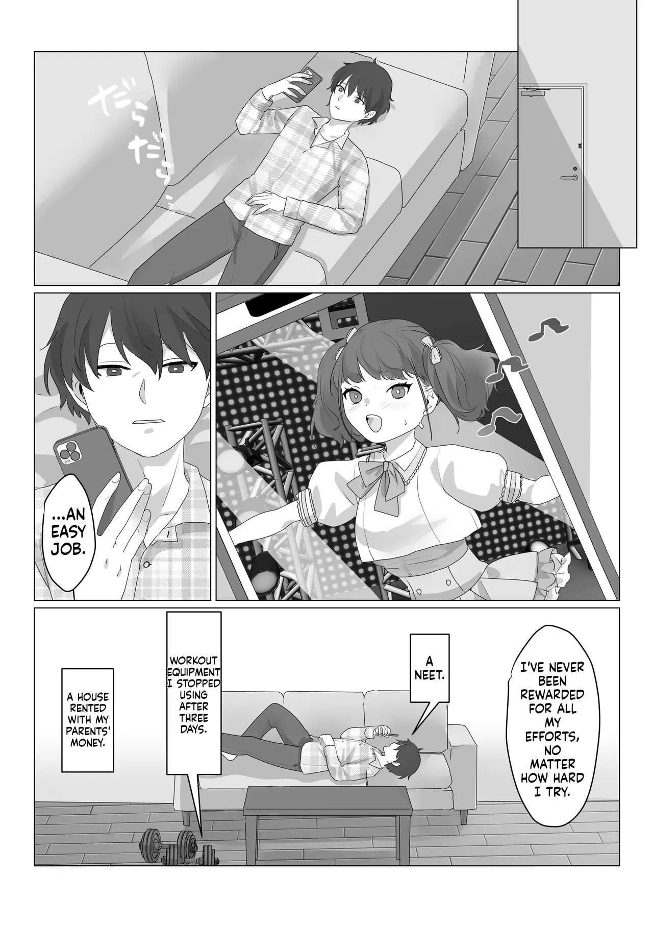 Aa, Subarashiki Nanimo Kangaenakute Yoi Jinsei page 3 full