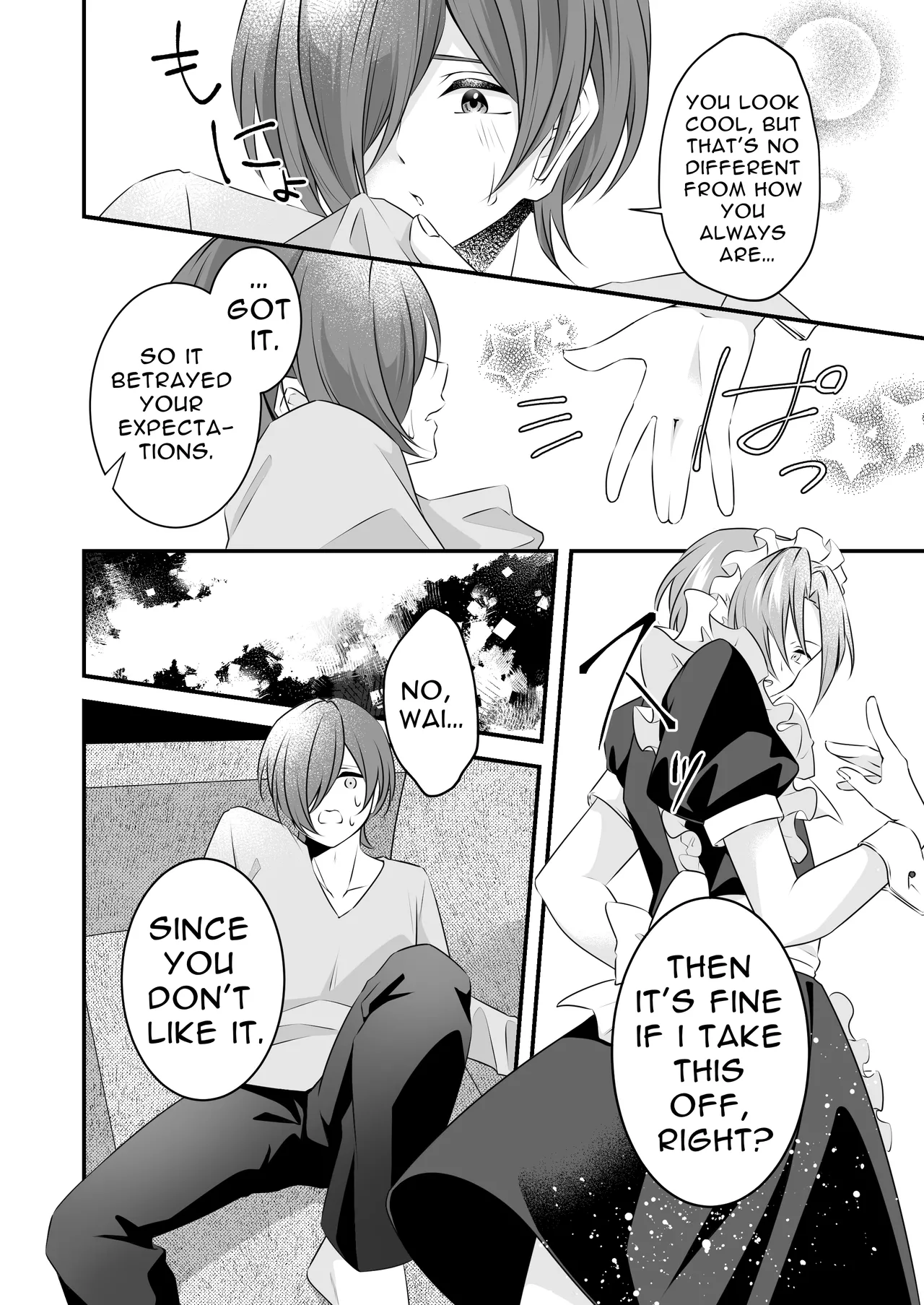 My Surly Boyfriend Wears A Maid Outfit For Me page 6 full