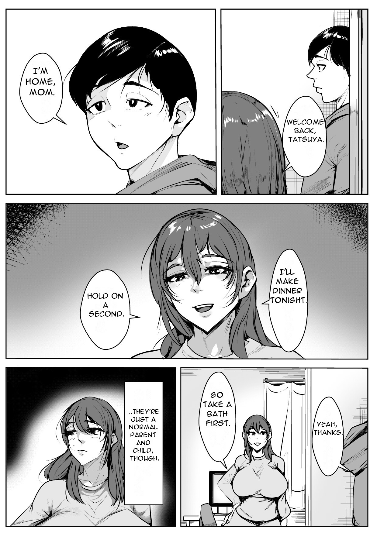Kekkonshitemo Yamerarenai Haha to Musuko - Even after Marriage, Mother and Son Can't Stop page 3 full