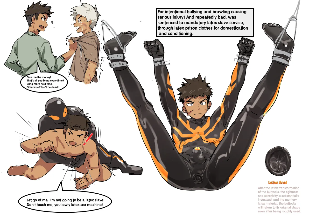 Latex Slave Training Record page 6 full