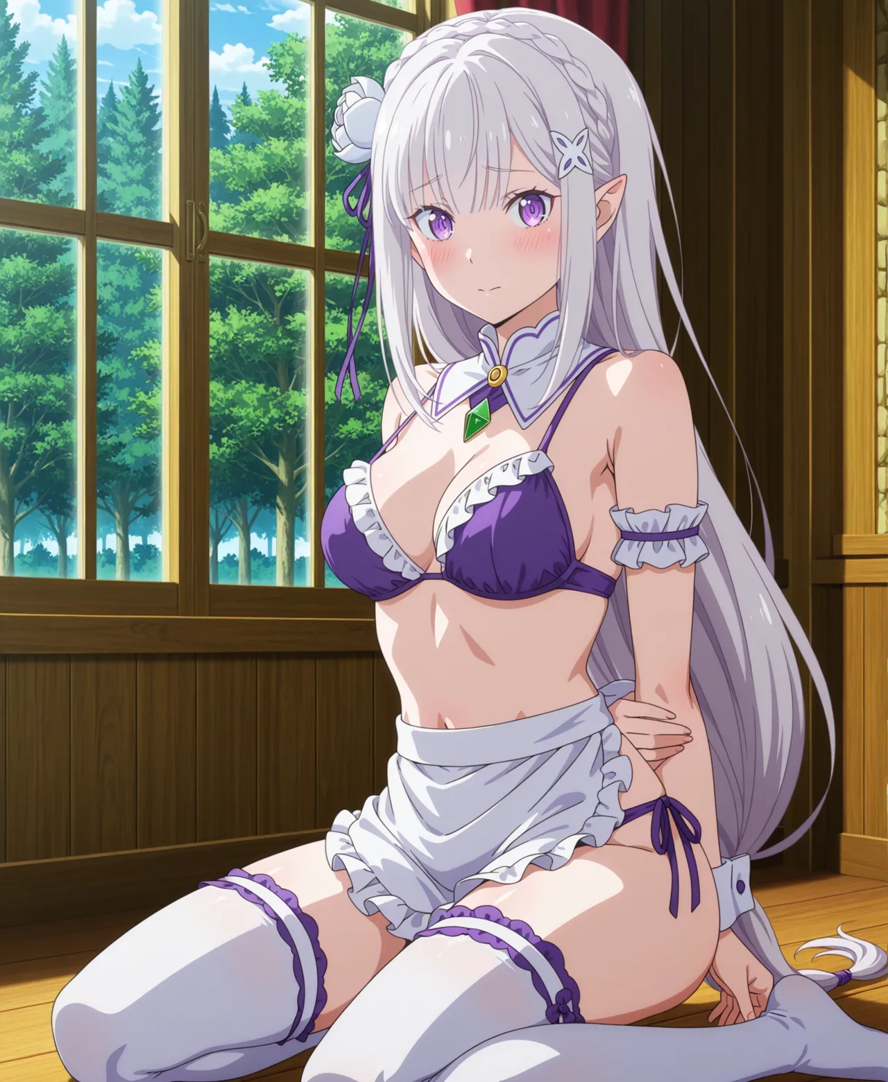 Ai Art_Dreamer Emilia | Re : Zero | Set #2 page 4 full