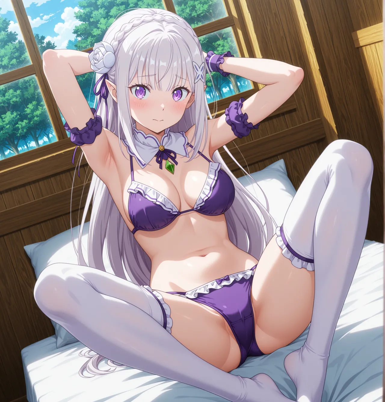 Ai Art_Dreamer Emilia | Re : Zero | Set #2 page 6 full