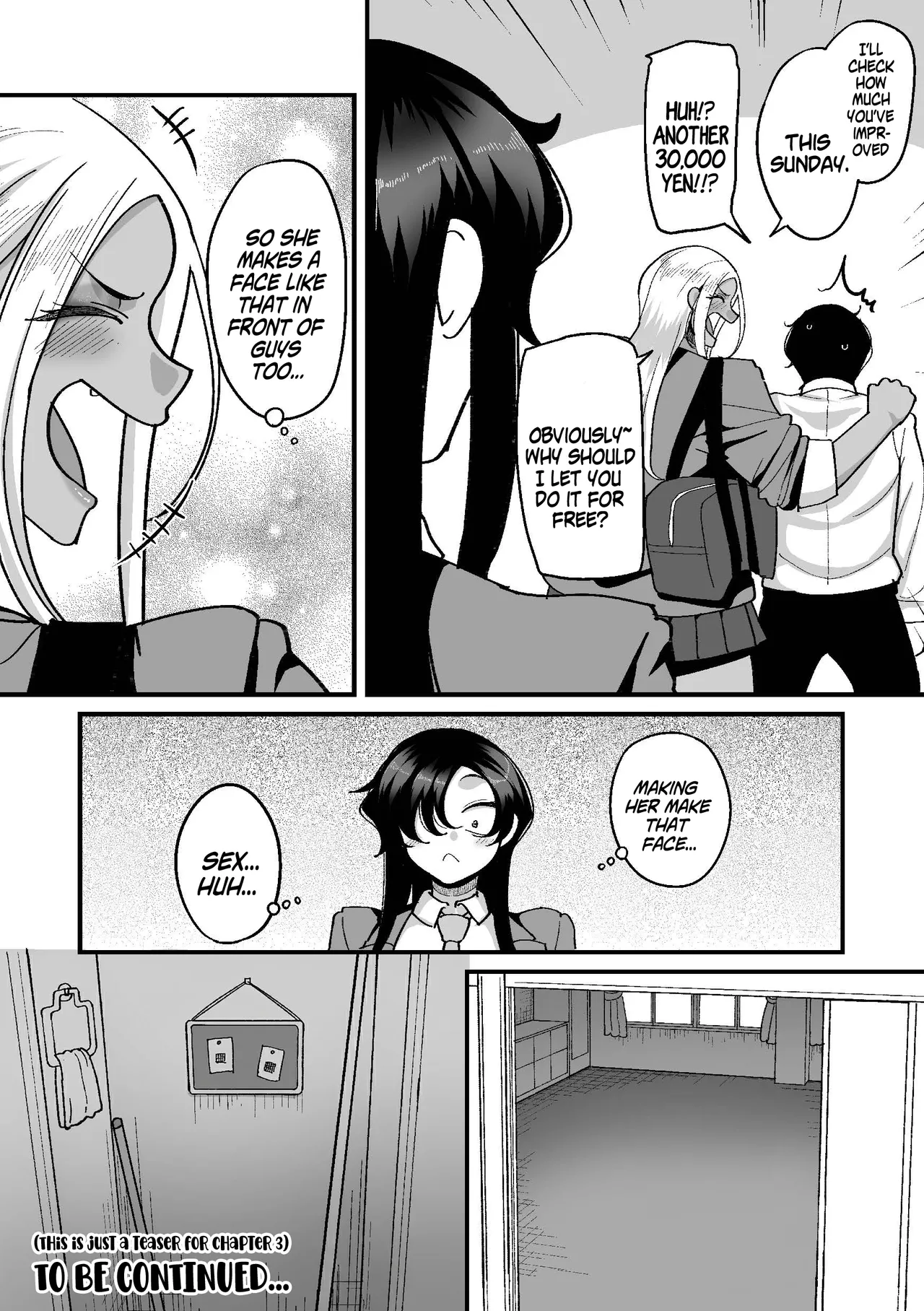 School Prostitution Journal  - Chapter 2.5: Ichihara-senpai and Okigawa page 8 full