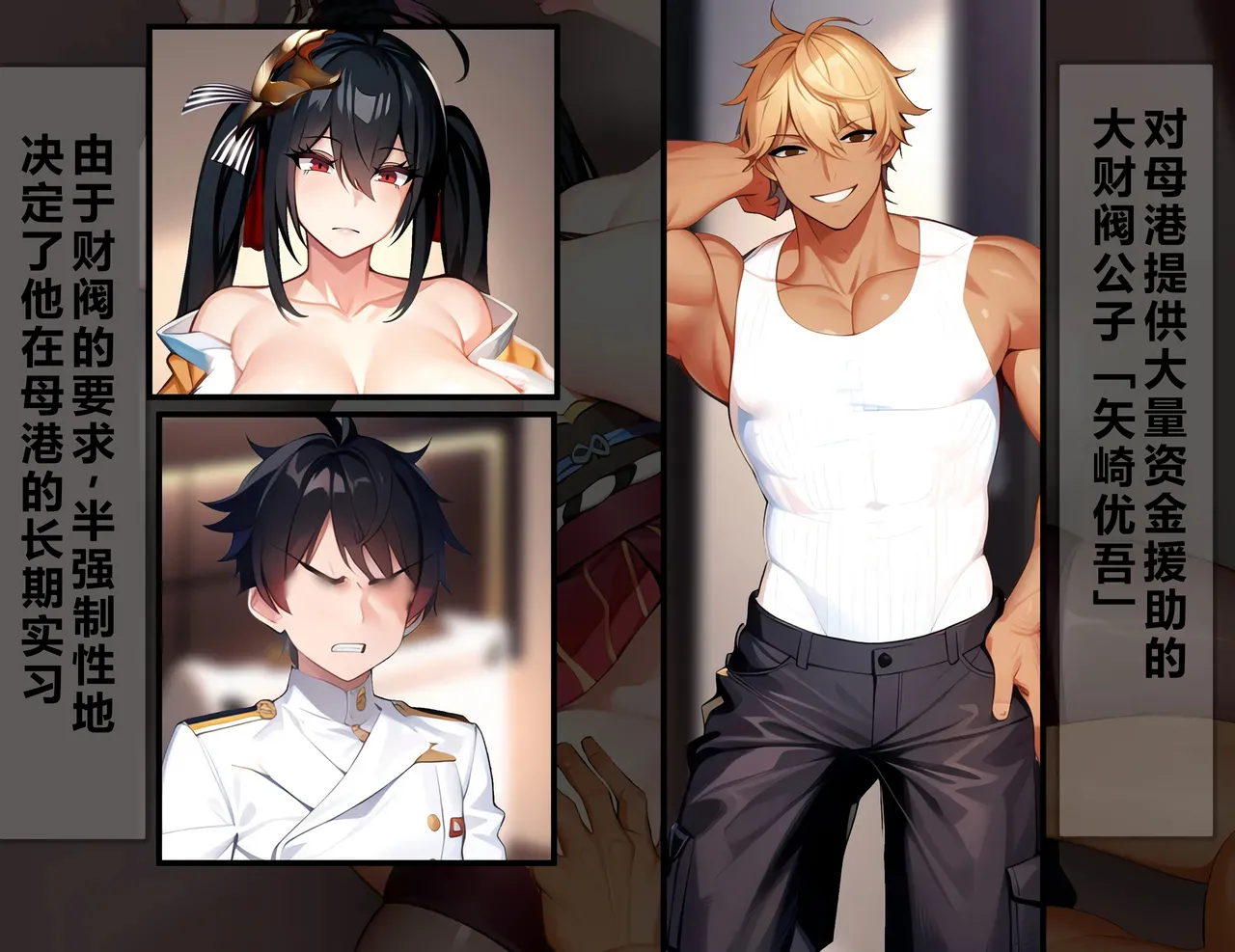 被花花公子少爷侵蚀的母港：大凤篇    个人机翻 page 1 full