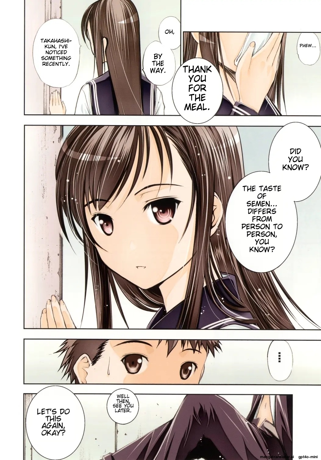 Un etudiant de la fille -color- page 10 full