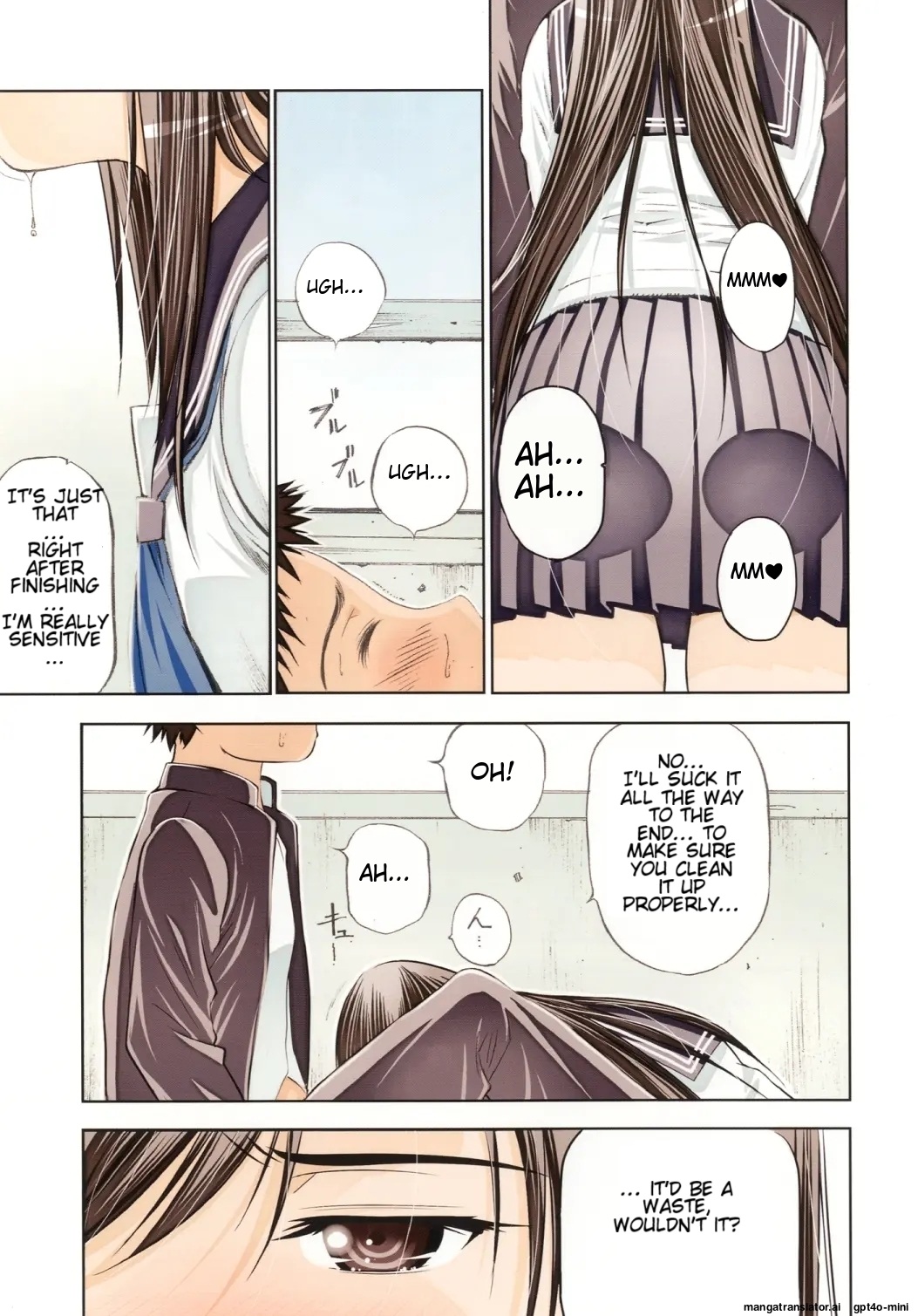 Un etudiant de la fille -color- page 9 full