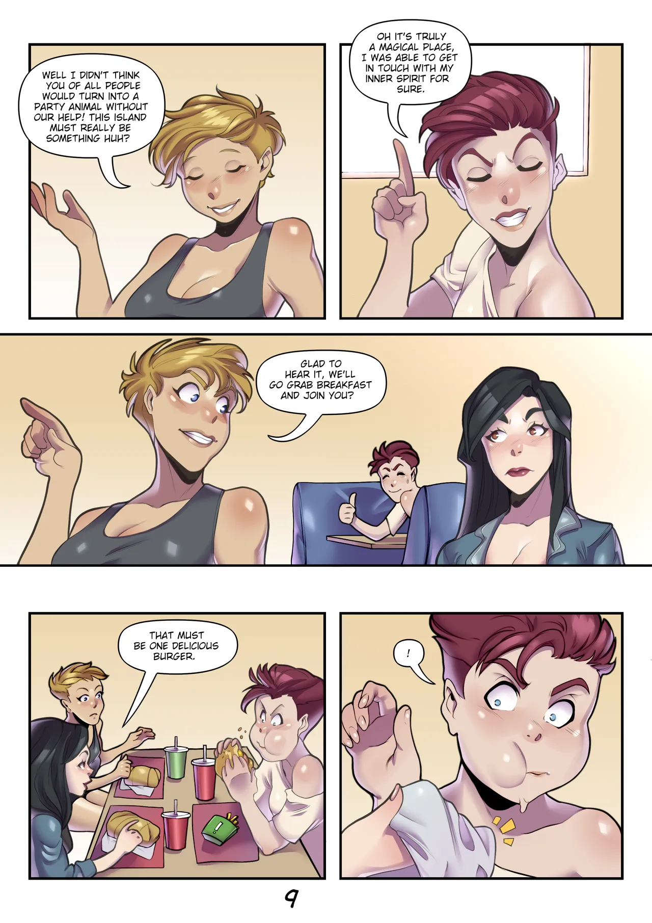 The Curse Of Spooky Island page 9 full