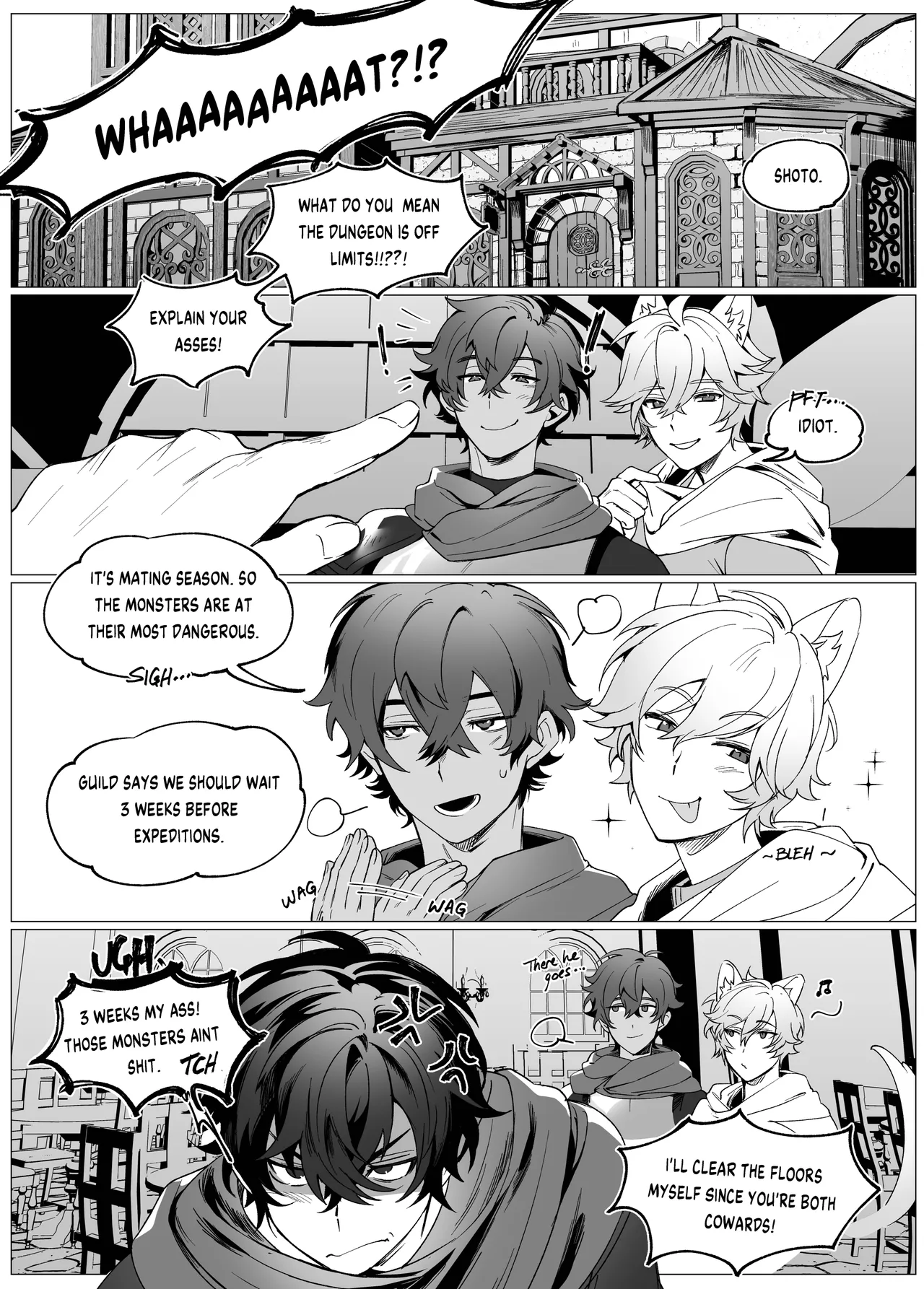 Artist:Shoto -  DUNGEON CRAWL page 4 full