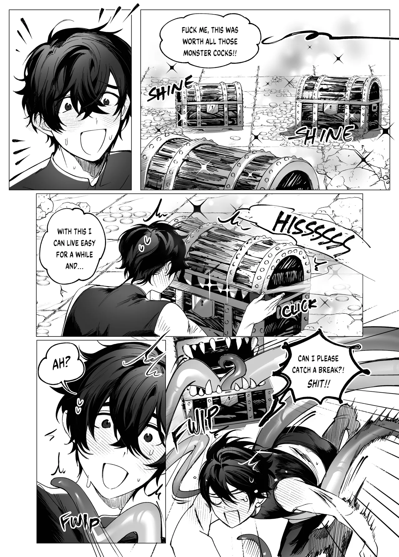 Artist:Shoto -  DUNGEON CRAWL page 9 full