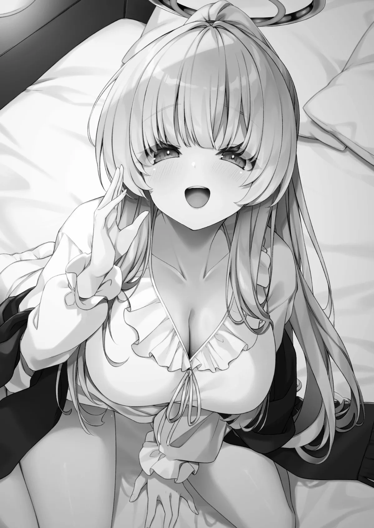 Naisho no Refle de Noa ni Ochiru | 在秘密按摩中沦陷于诺亚 page 3 full