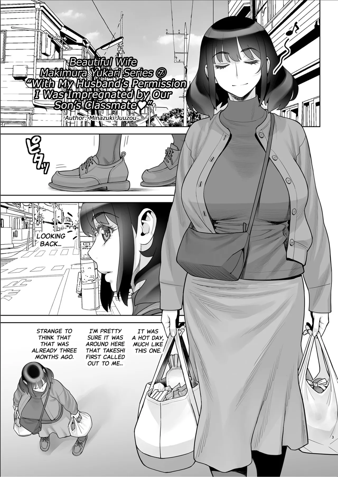 Bijin Tsuma Makimura Yukari Series 7 - Musuko no Doukyuusei to Otto Kounin Haramase page 2 full