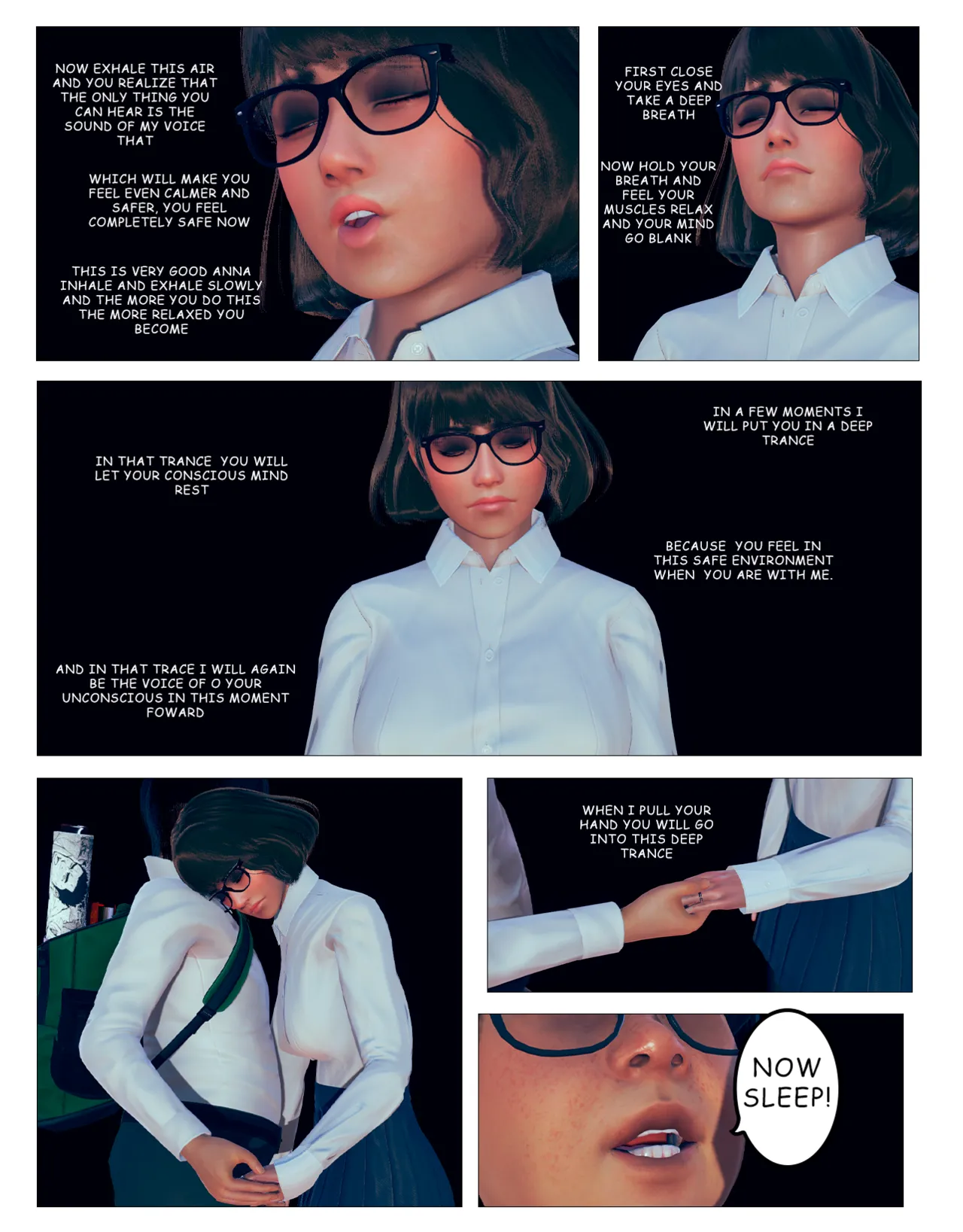 I HPYNOTIZED MY BEST FRIEND TO BECOME MY GIRLFRIEND page 10 full