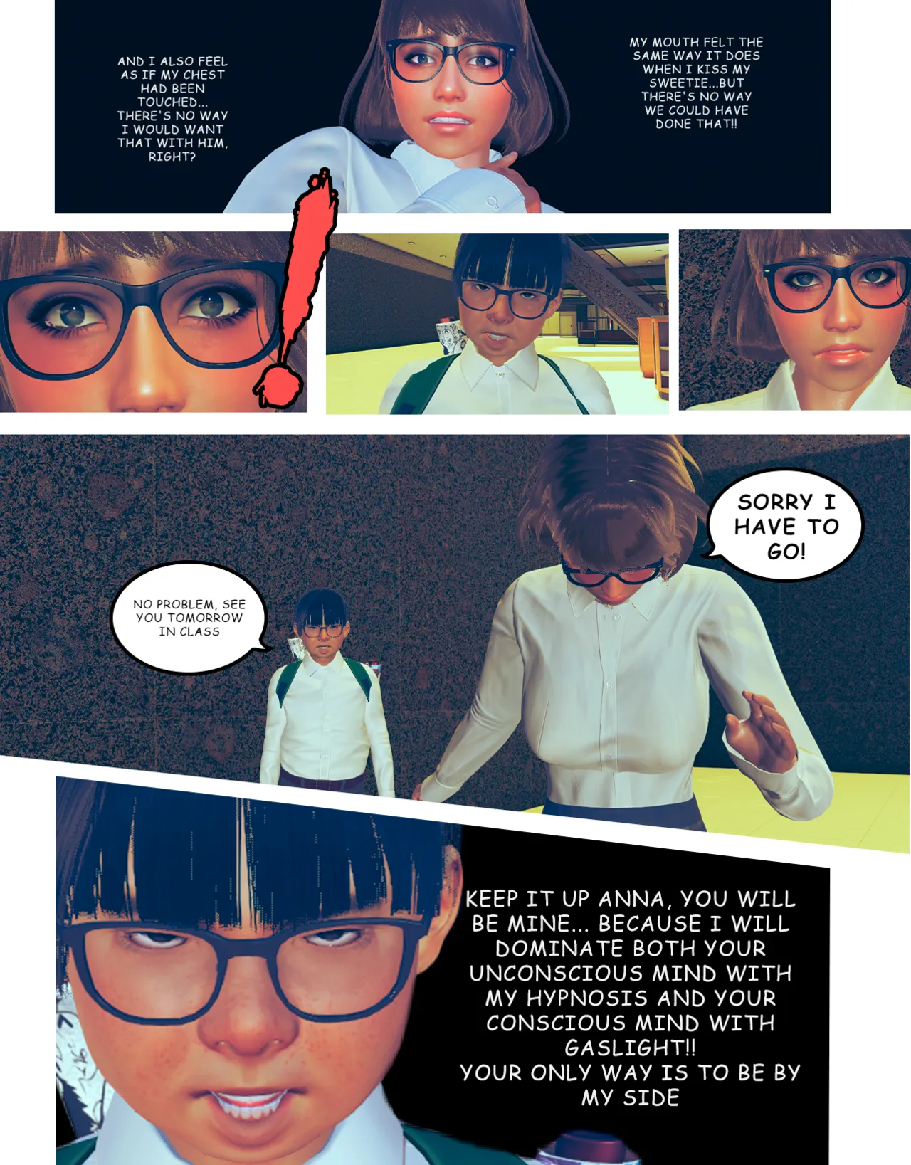 I HPYNOTIZED MY BEST FRIEND TO BECOME MY GIRLFRIEND page 3 full