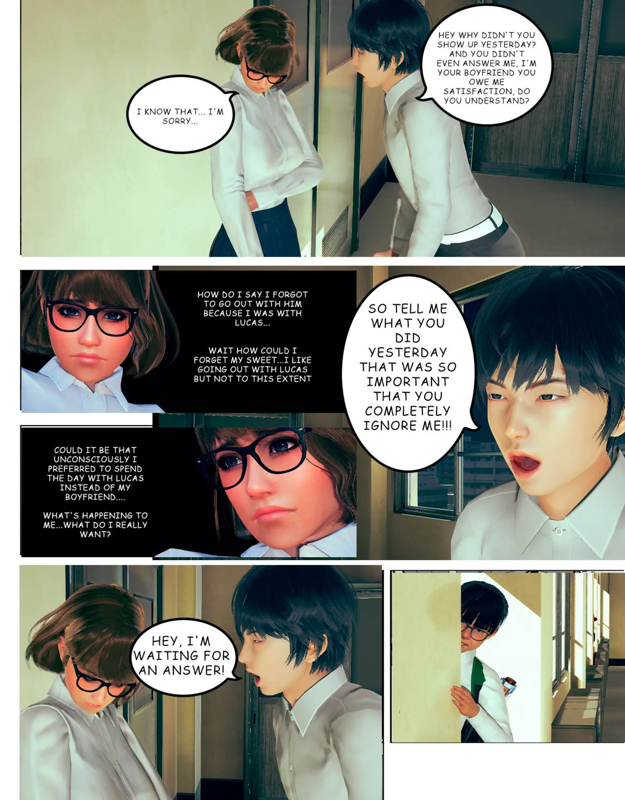 I HPYNOTIZED MY BEST FRIEND TO BECOME MY GIRLFRIEND page 6 full