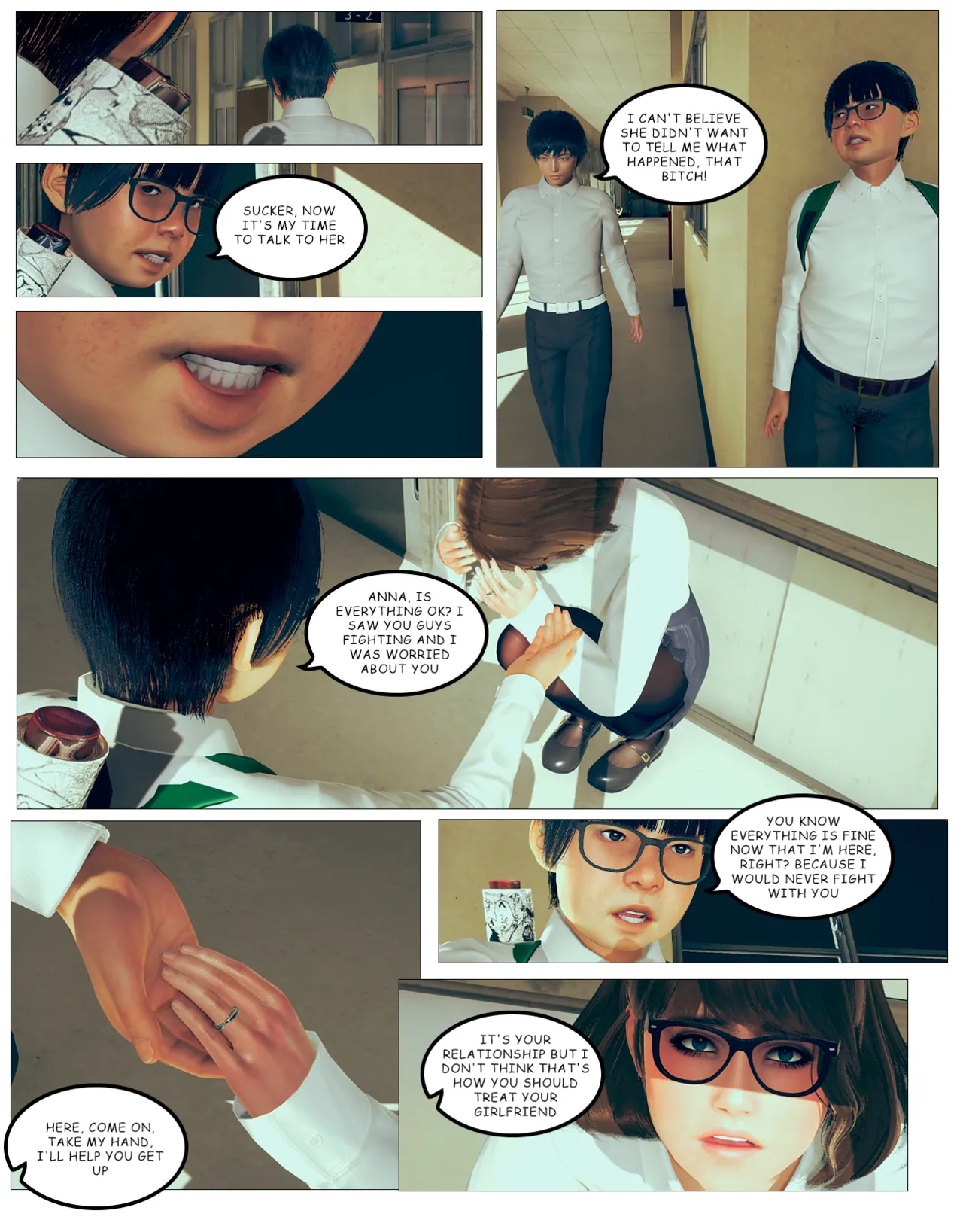 I HPYNOTIZED MY BEST FRIEND TO BECOME MY GIRLFRIEND page 8 full