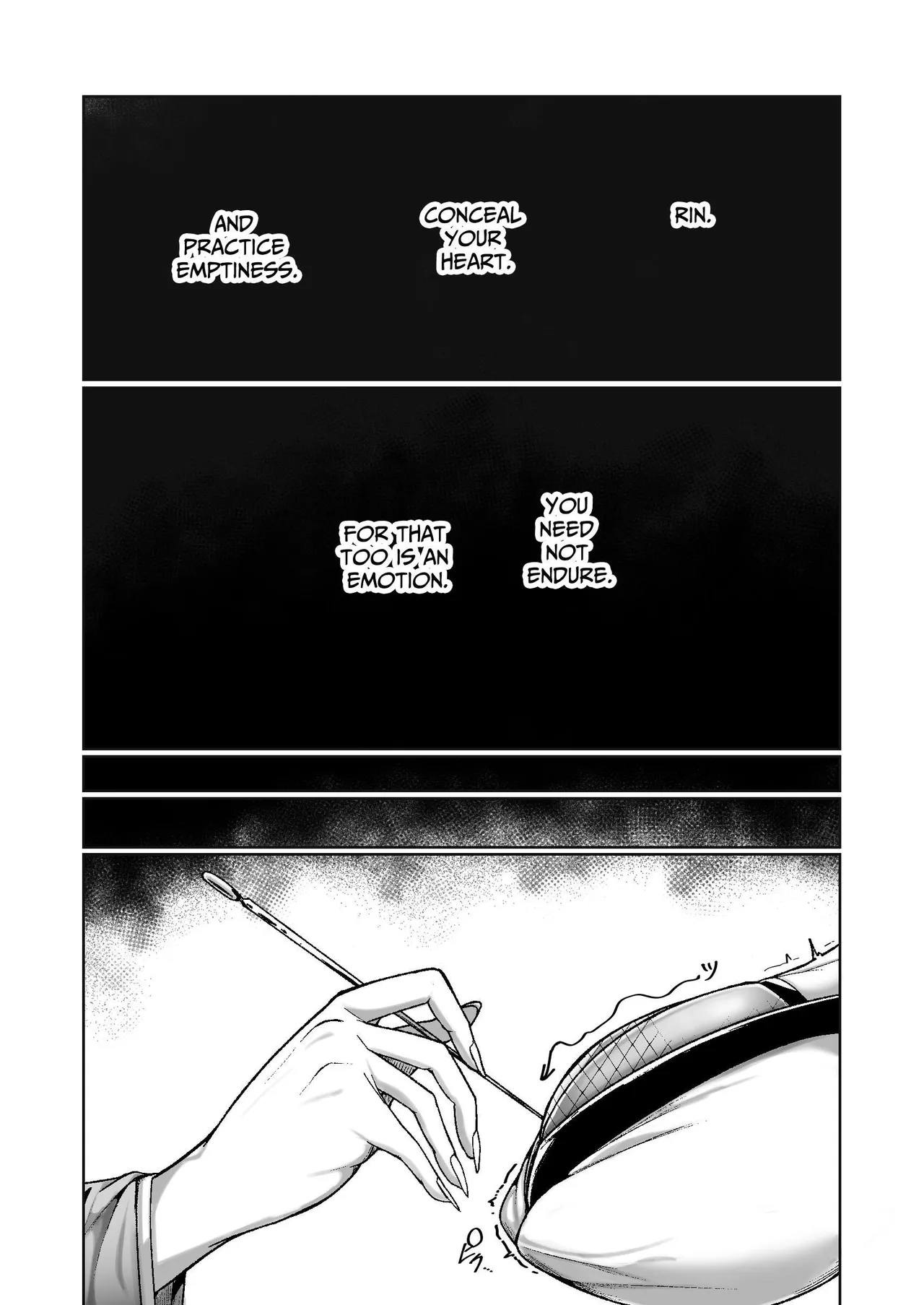 Kunoichi Rin no Make Zome Choukyou ~Itsutsu no Hi Ana to Saidai no Jakuten~ | Kunoichi Rin’s Loser Training ~The Five Nodes and her Greatest Weakness~ page 3 full