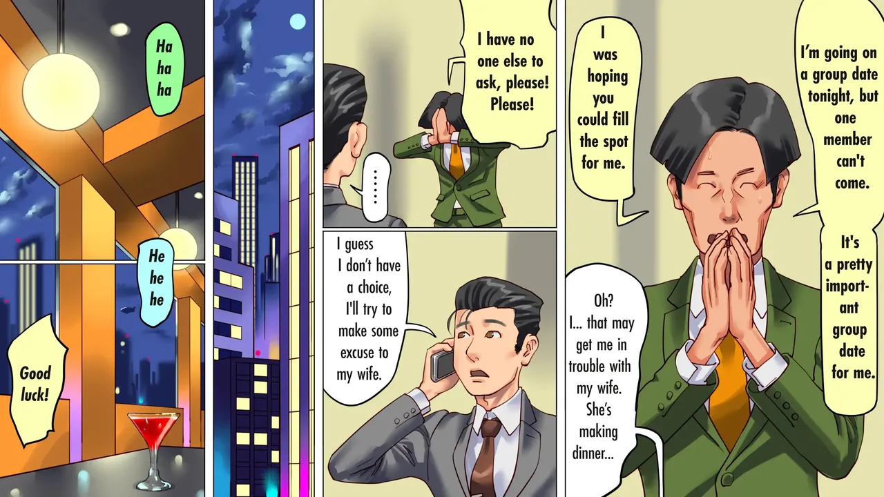 Tsuma to Musume no Wana ni Hamerarete Josou Maso ni Otosareta Watashi | I was trapped by my wife and daughter and turned into a cross-dressing masochist page 7 full