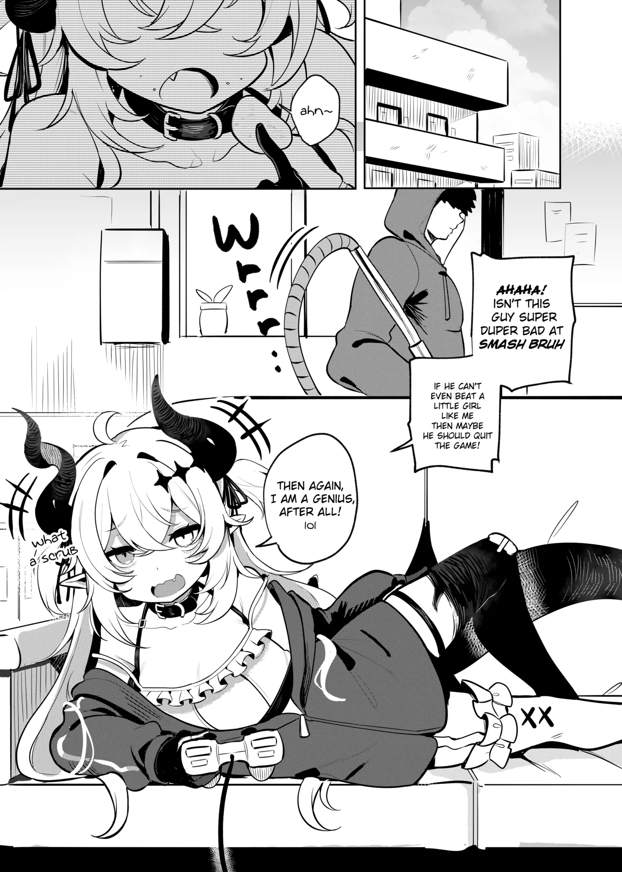 Putting This NEET Dragon Vtuber in Her Place page 1 full