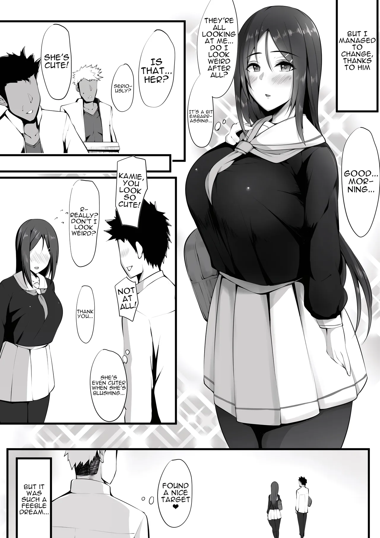 Megane no Oku no Kimi ~Kanotorare~ | The Girl Behind The Glasses ~Girlfriend NTR~ page 4 full