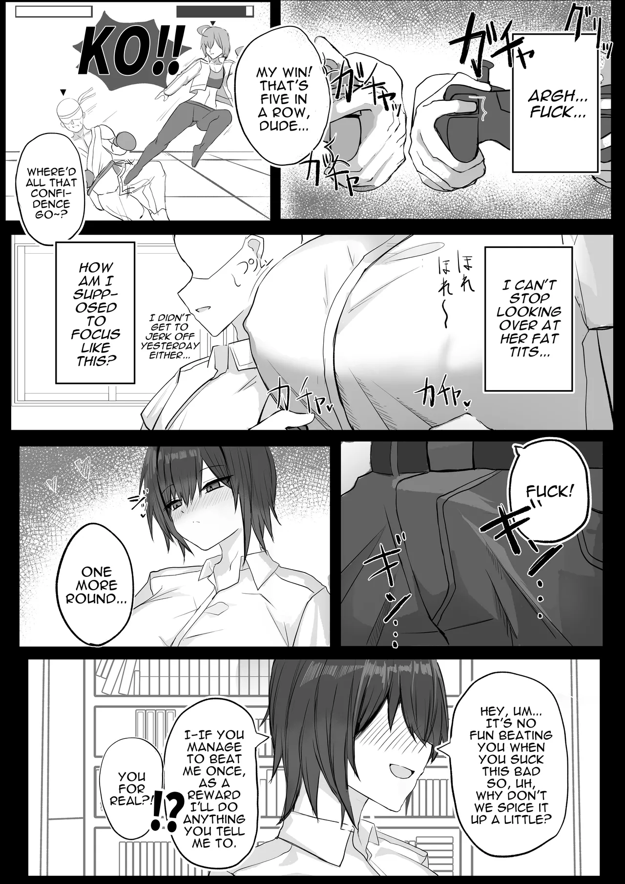 Mukashi Otoko da to Omotteta J-Cup Osananajimi to H suru Hon | Sex With My J-cup Bust Friend Who I Used To Think Was A Guy page 5 full