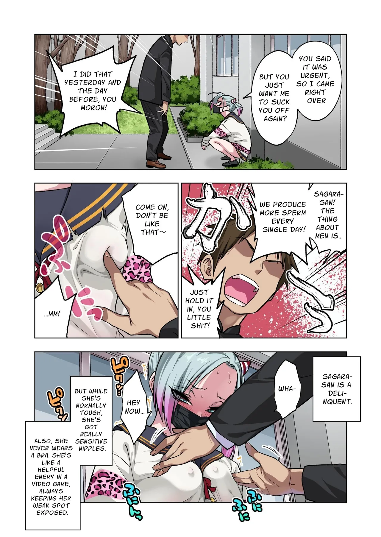 Tsuntsun Yankee-chan wa Yowayowa Chikubi o Ijireba Kekkou Nandemo Yarasete Kureru 3 | Prickly Delinquent Girl Will Let You Do Almost Anything If You Tease Her Sensitive Nipples 3 page 3 full