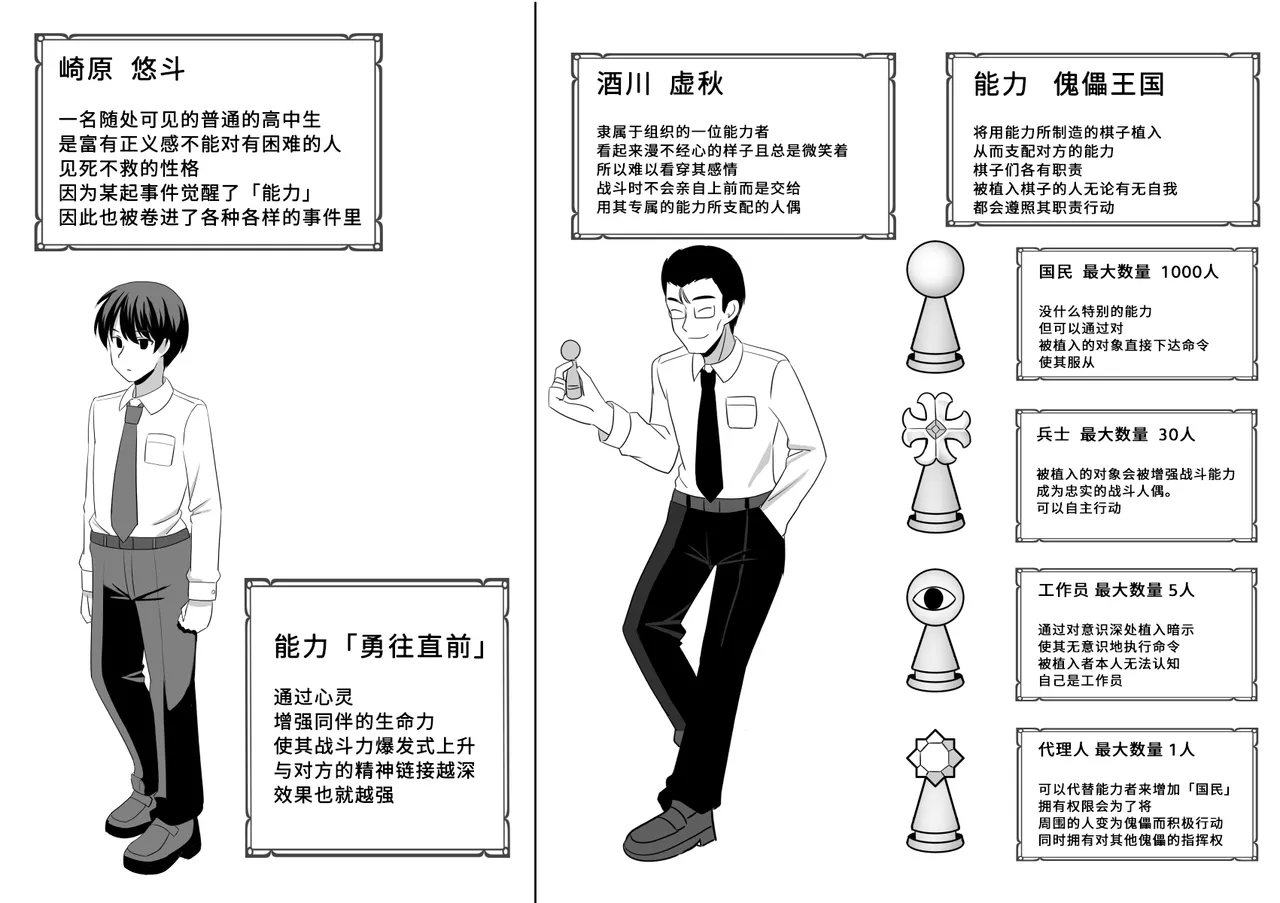 Nouryoku Battle-kei Manga de Osananajimi ga Teki ni Ayatsurareru Hanashi | 在异能战斗系漫画里青梅竹马被敌人操纵的故事 page 9 full