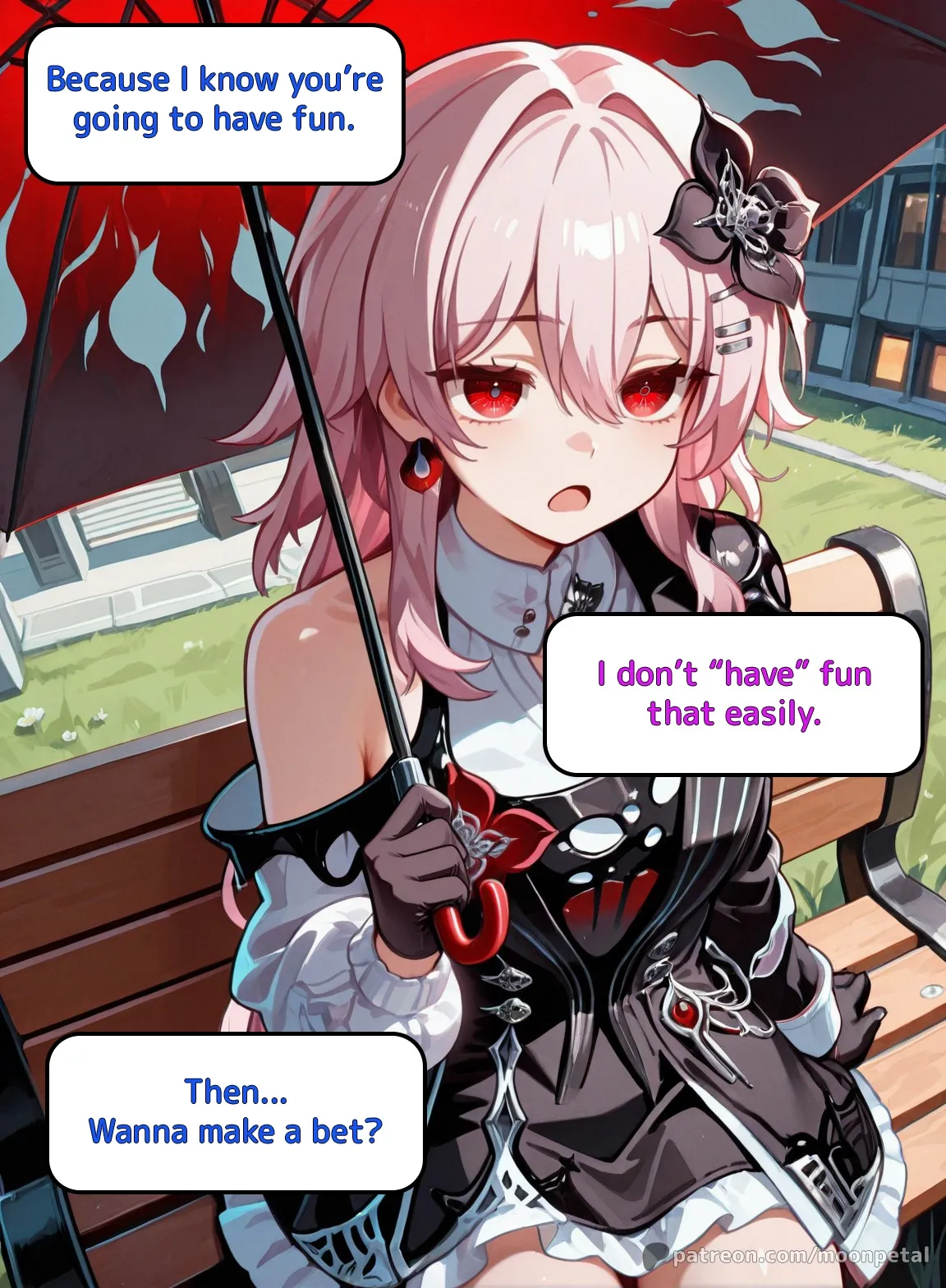 Wanna make a bet? ch. 3 - Evernight page 5 full