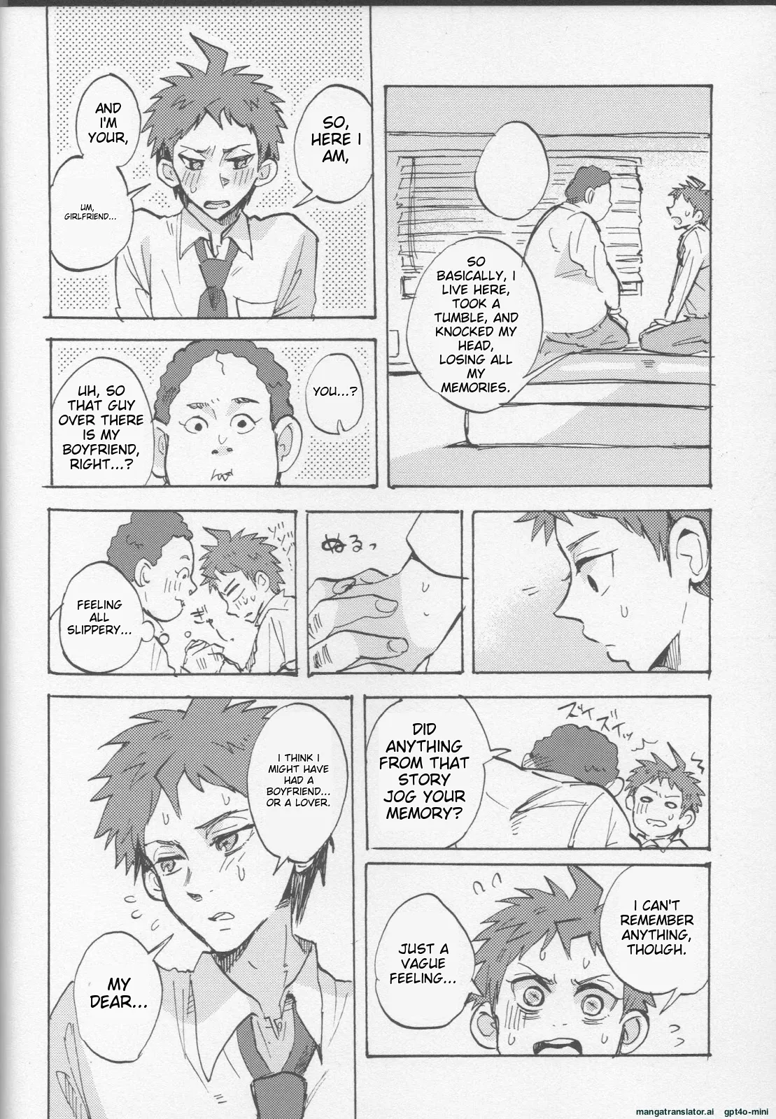 Onaji Yobi Gakka no Kuse ni Kuso Majime na Hinata Hajime ga Kioku Soushitsu ni Natte Bokuchin no Dosukebe Kanojo ni naru nante...!? page 10 full