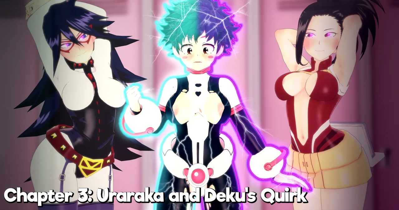 Chapter 3: Uraraka and Deku's Quirk page 1 full