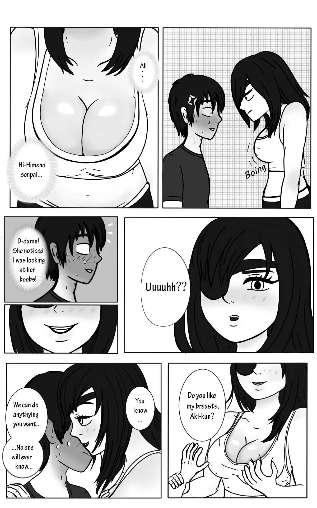 First time with my pretty senpai page 5 full