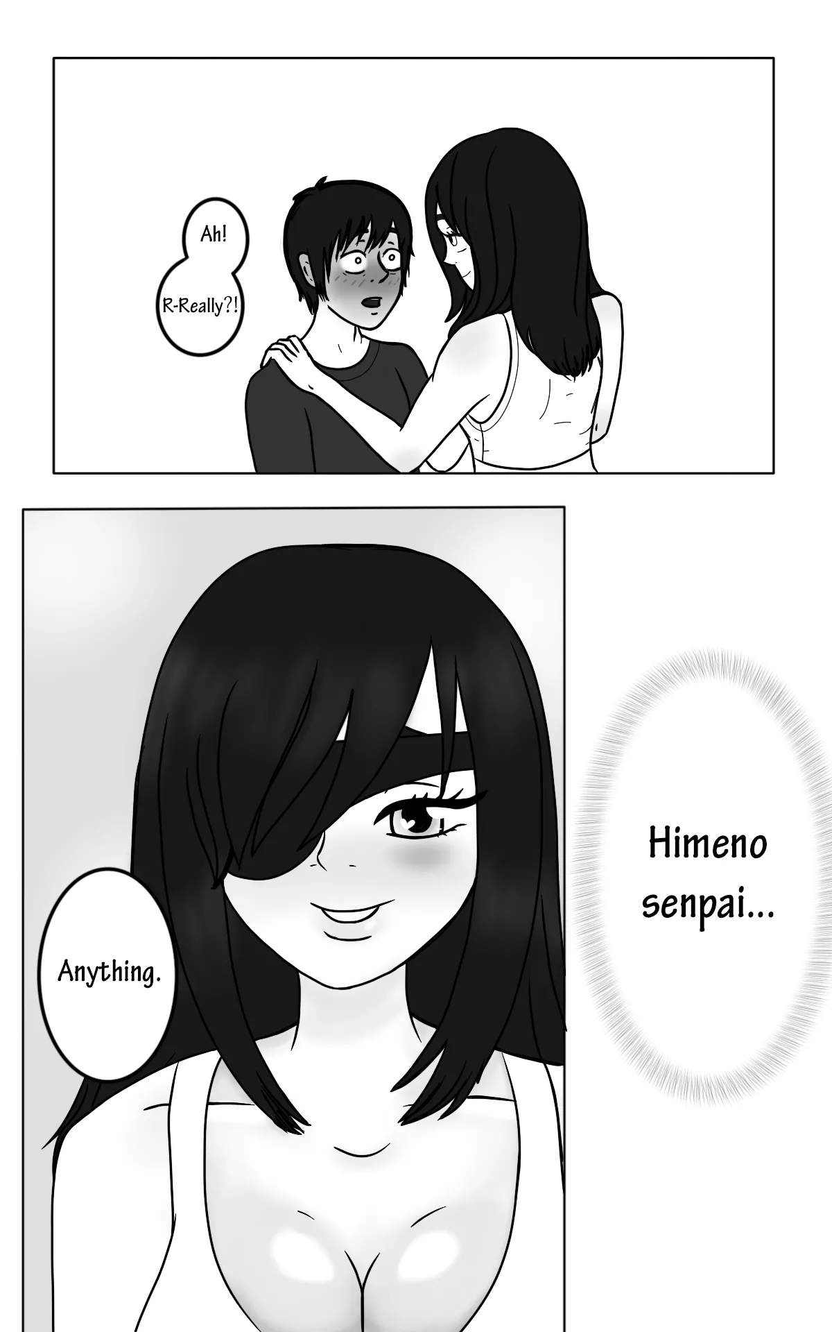 First time with my pretty senpai page 6 full