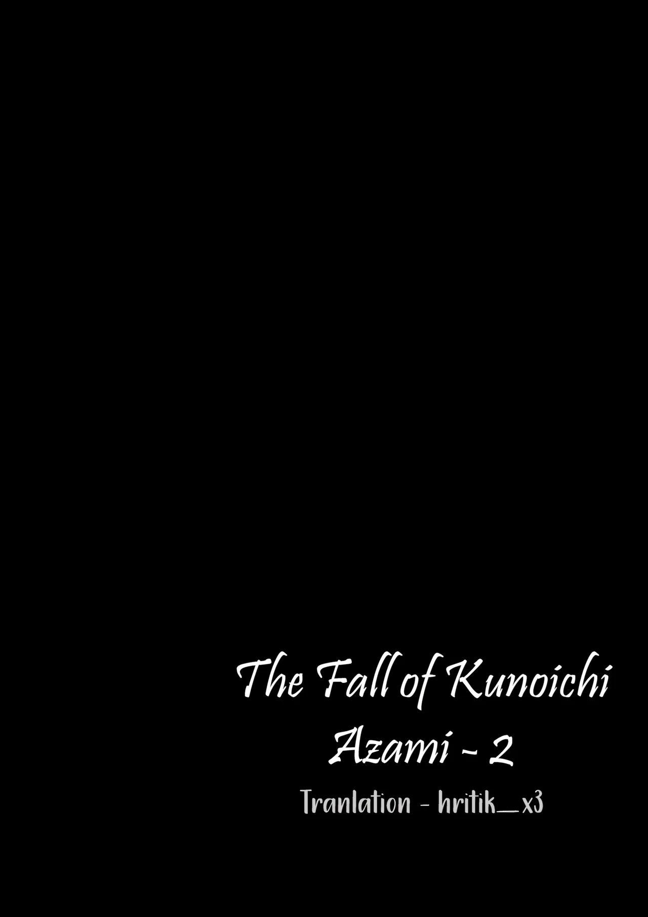 Kunoichi Azami ga Ochiru Made 2 page 3 full