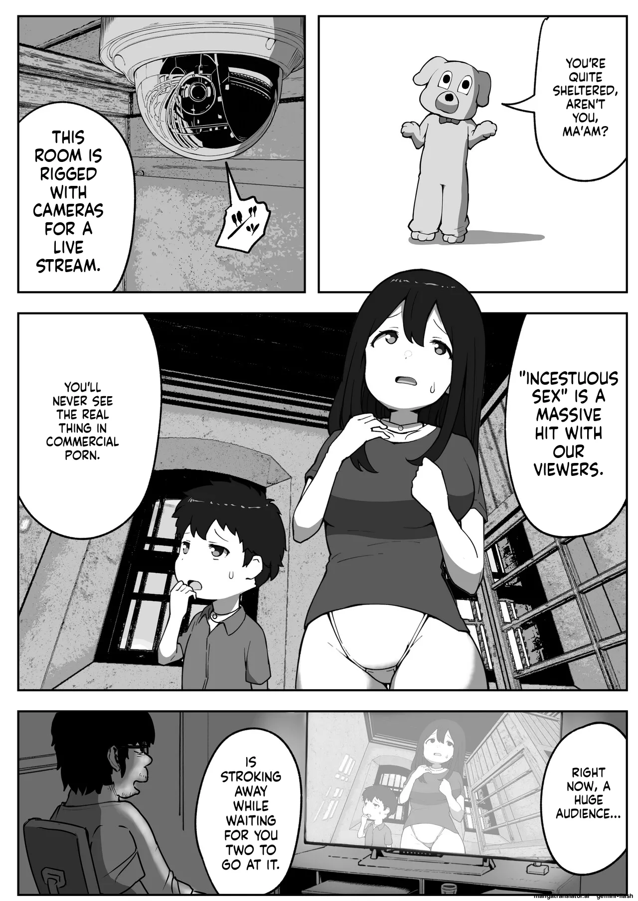 Oyako Nakadashi desugemu | Parent-Child Creampie Death Game page 10 full
