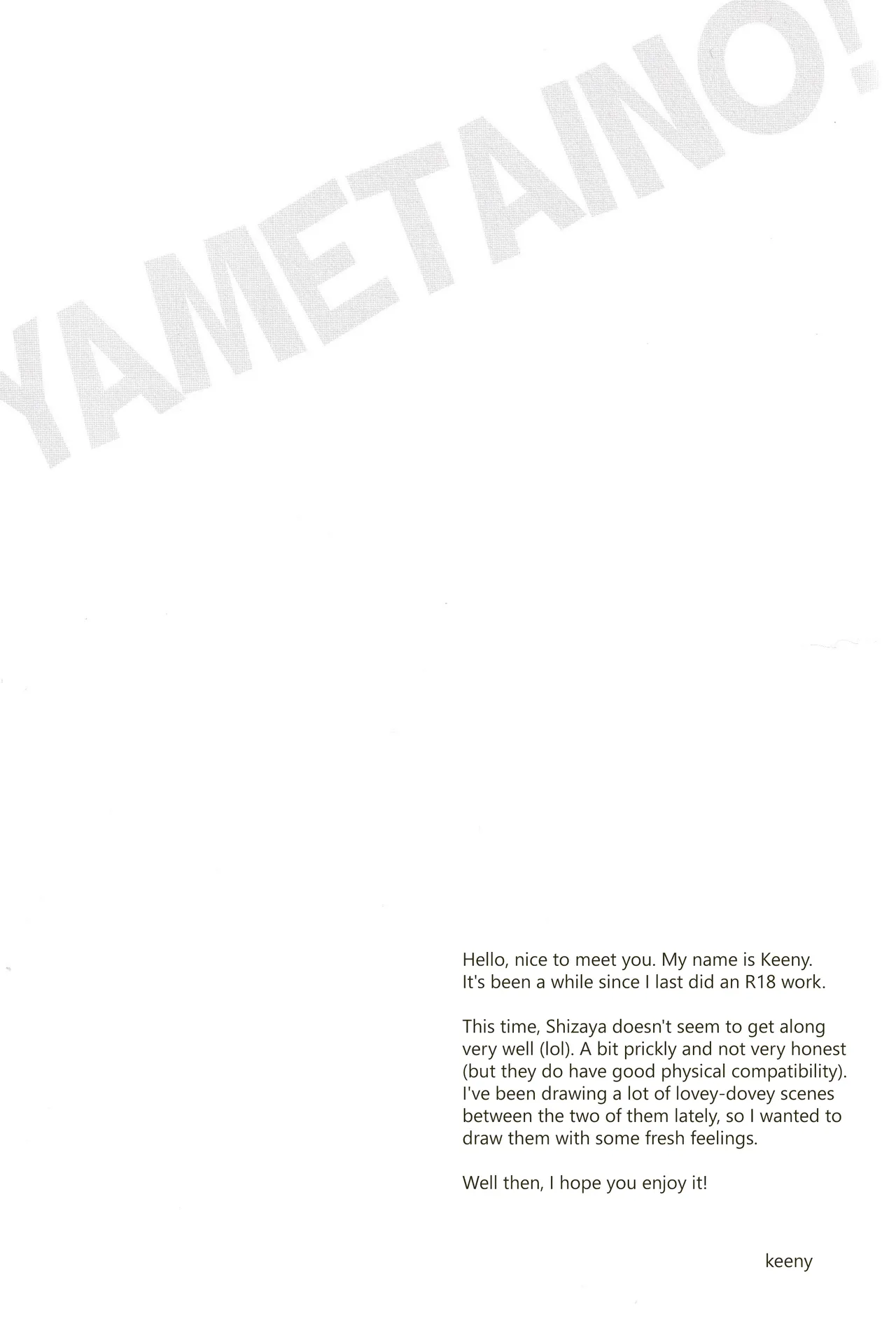 Yametaino -Durarara dj page 2 full