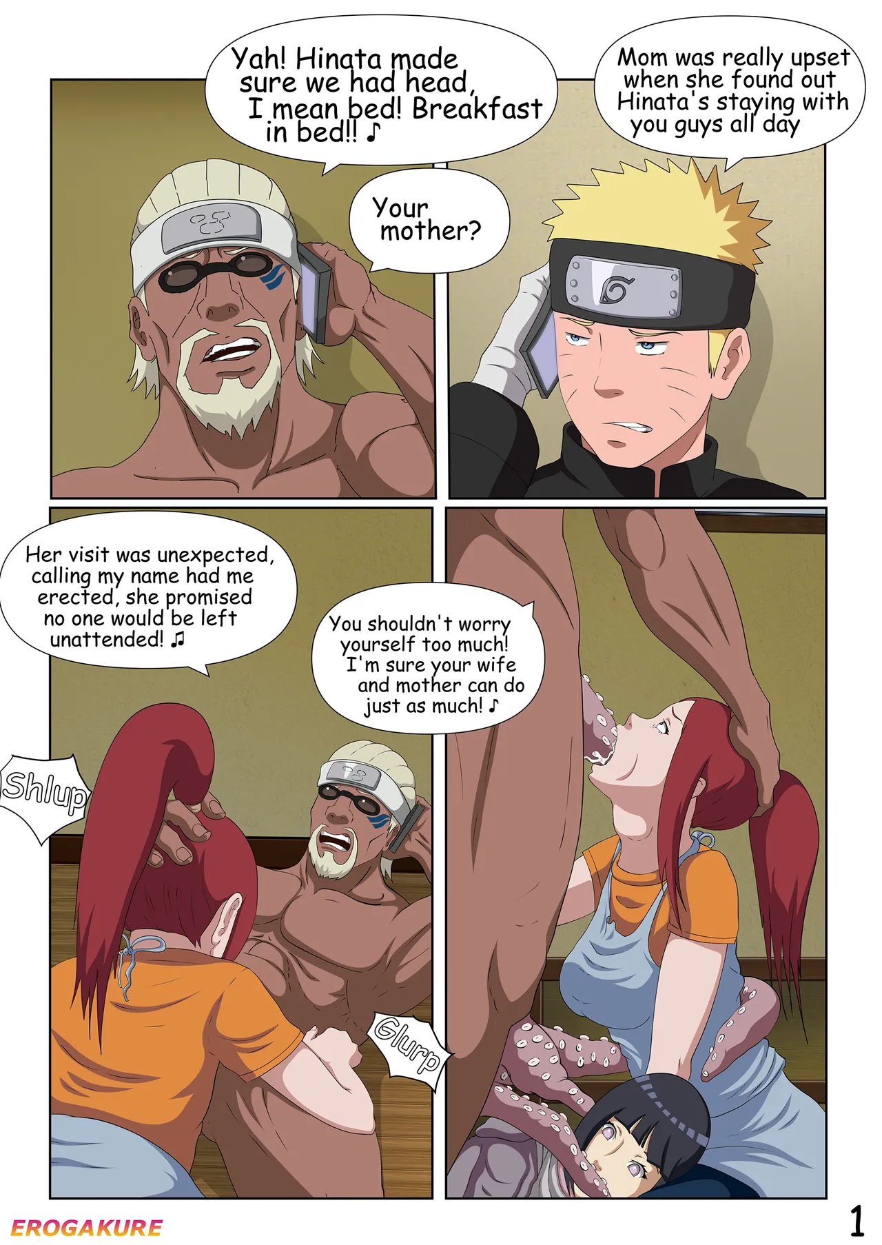 Killer Bee's Birthday Comic 2024  By Erogakure page 1 full