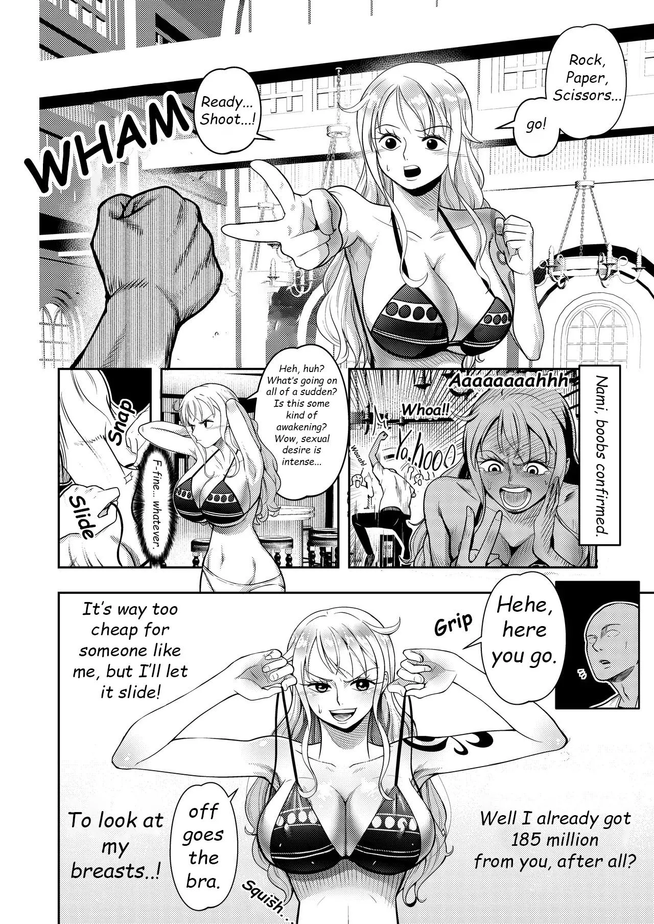 Hage Mob to Nami-san Wakarase Honban Yakyuuken page 8 full