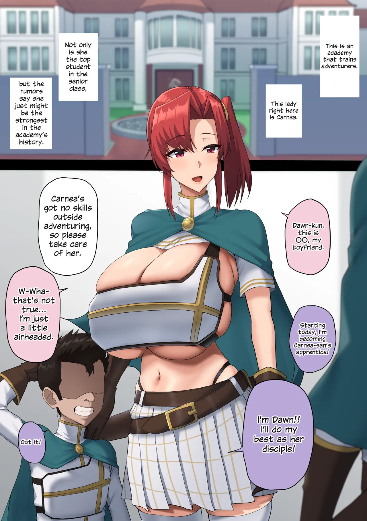 She who knew nothing besides adventures...♥ page 1 full