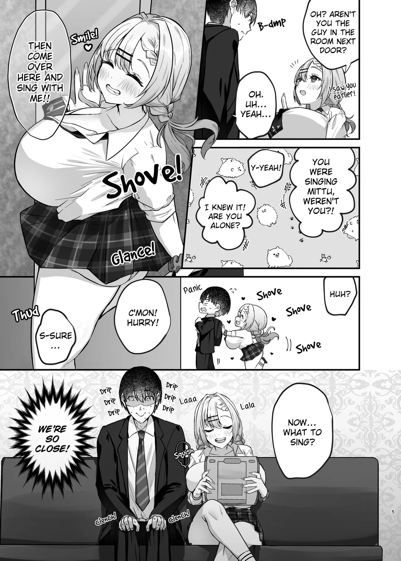 Hitokara Ittara Tonari no Gal JK to Pakokara ni Natta Ken | I Went to a Karaoke and Ended up Having Sex With the Gal in the Room Next to Mine. page 6 full