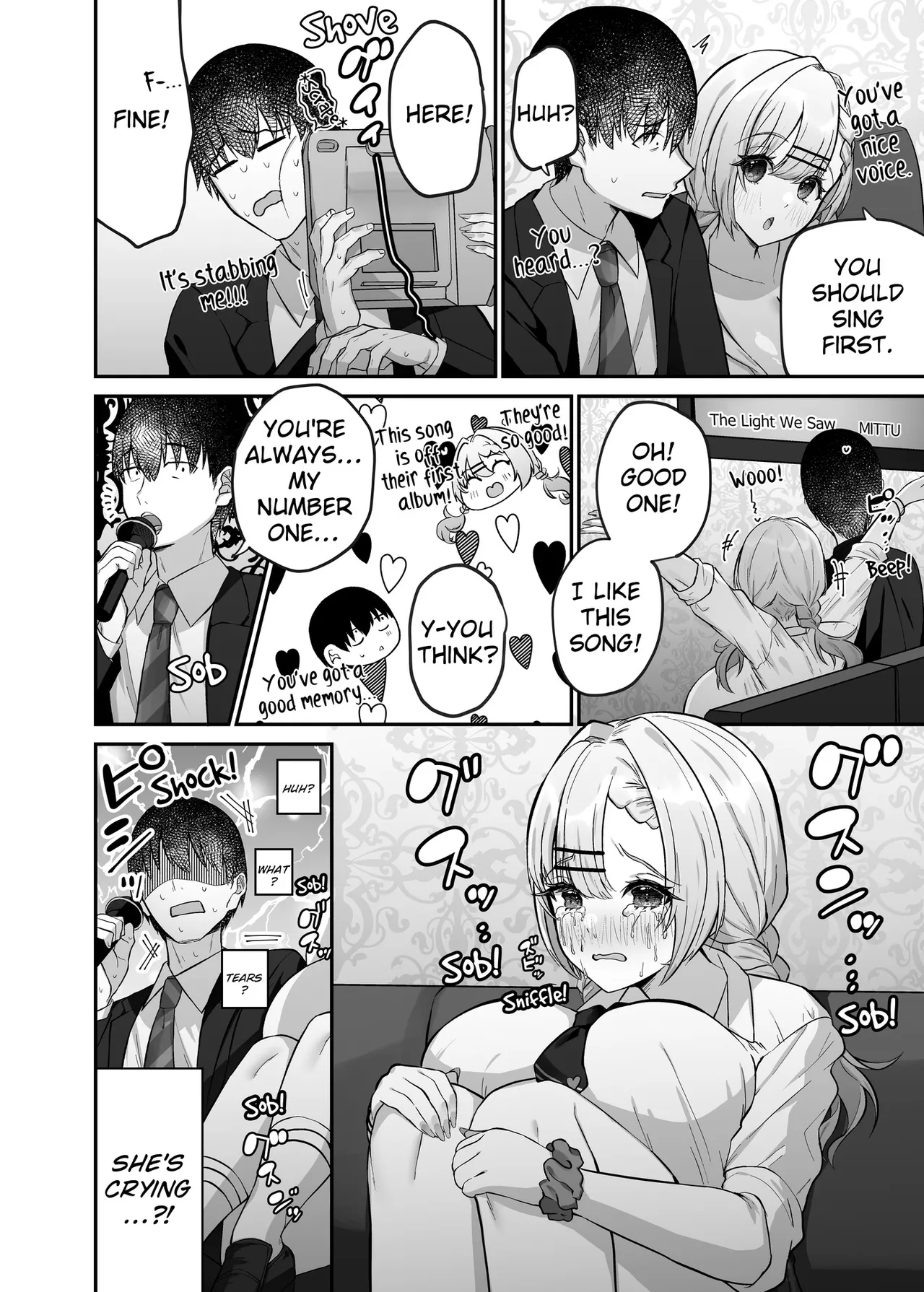 Hitokara Ittara Tonari no Gal JK to Pakokara ni Natta Ken | I Went to a Karaoke and Ended up Having Sex With the Gal in the Room Next to Mine. page 7 full