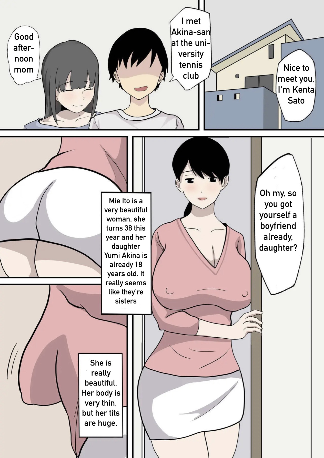 Kanojo no Haha ni Sasowareru | Invited by her mother page 2 full