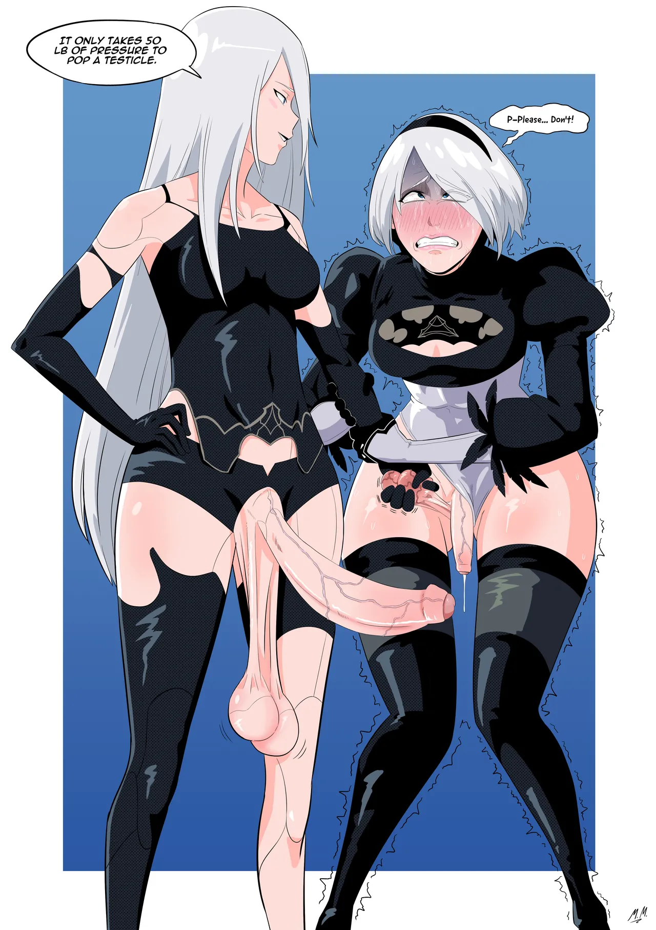 All of MonkeeMan's FUTA BallBusting Comics page 1 full