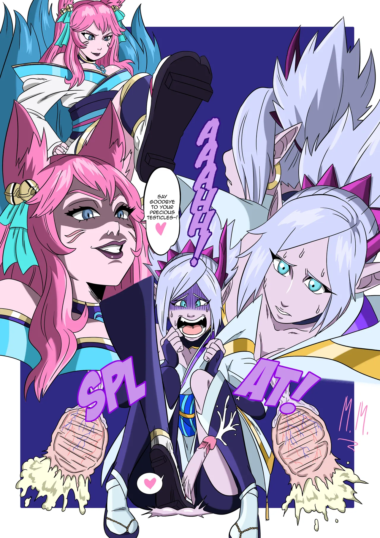 All of MonkeeMan's FUTA BallBusting Comics page 5 full